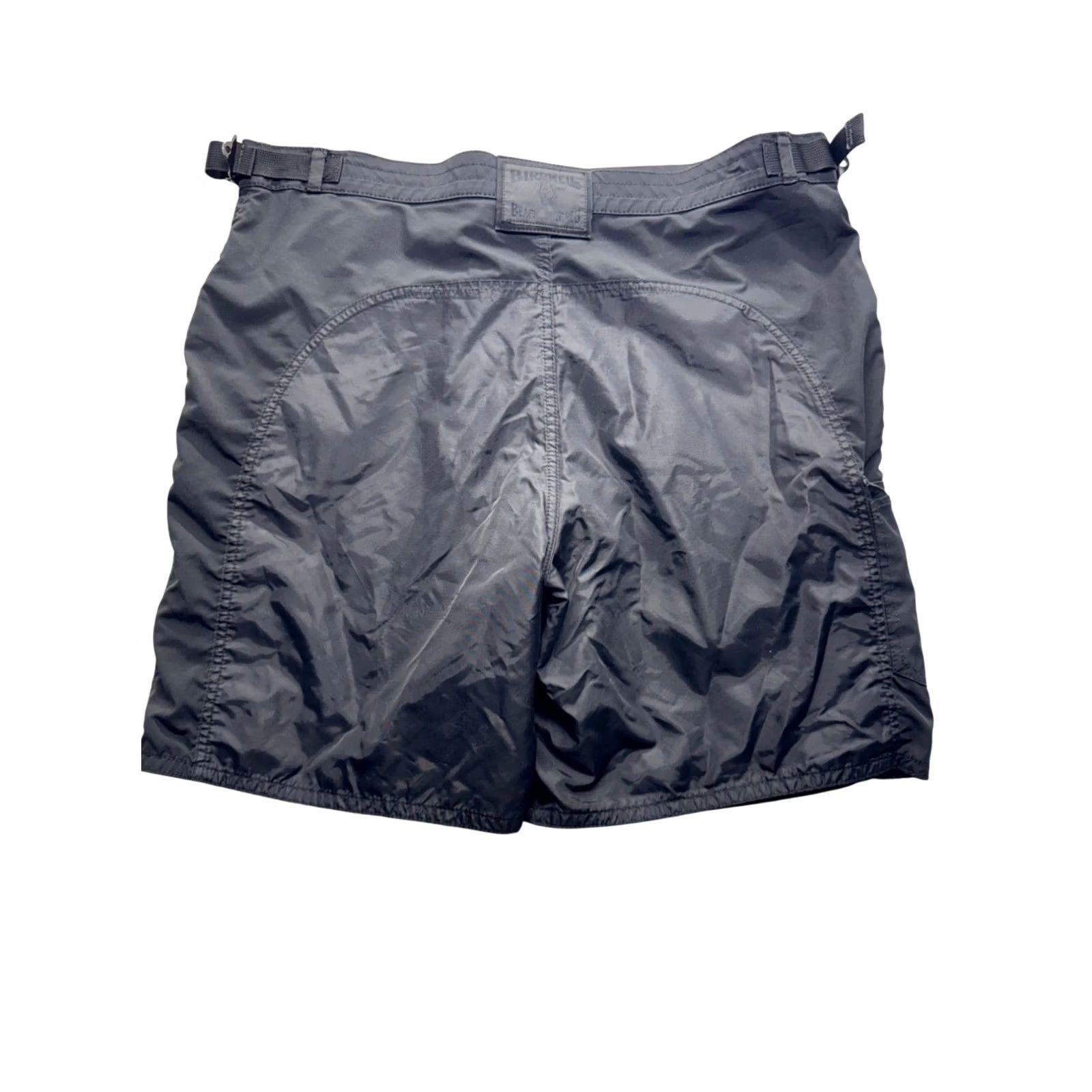 Bench Bench Bricks Charcoal Gray Cargo Shorts Adjustable Waist Pockets L Mens Utility Cargo Pocket Nylon Cotton Regular Summer Vintage No Size US 33 - 2 Thumbnail