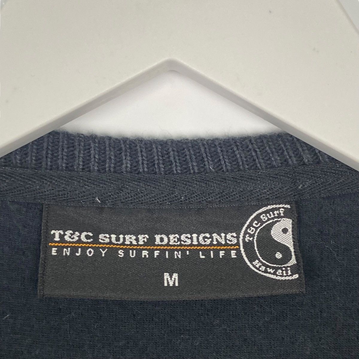 Other Vintage T&C Surf Design Printed Crewneck Sweatshirt Black Size US M / EU 48-50 / 2 - 7 Thumbnail
