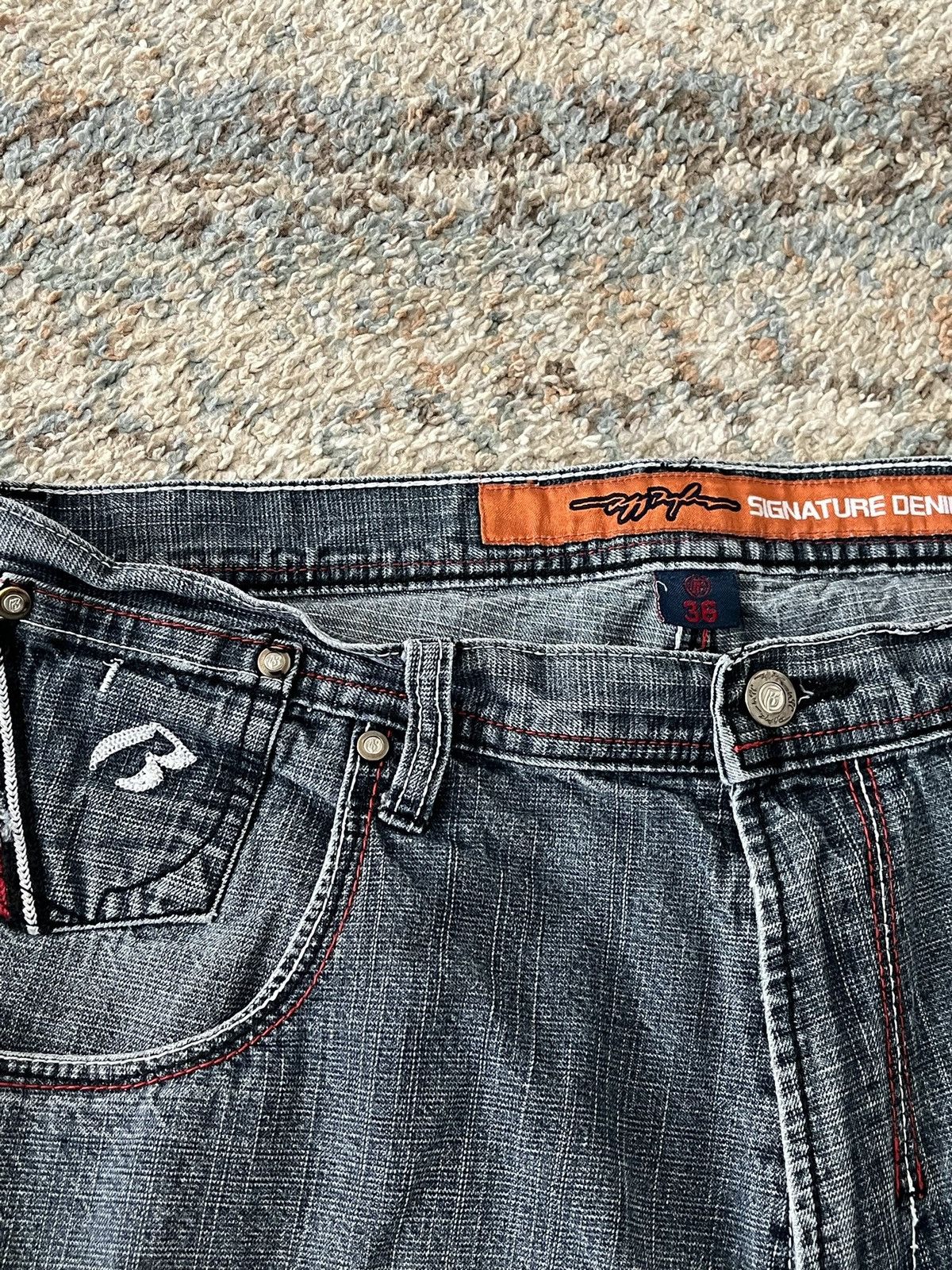 Ruff Ryders × Vintage VTG Ruff Ryders Faded Jorts 36 jean shorts Size US 36 / EU 52 - 3 Thumbnail