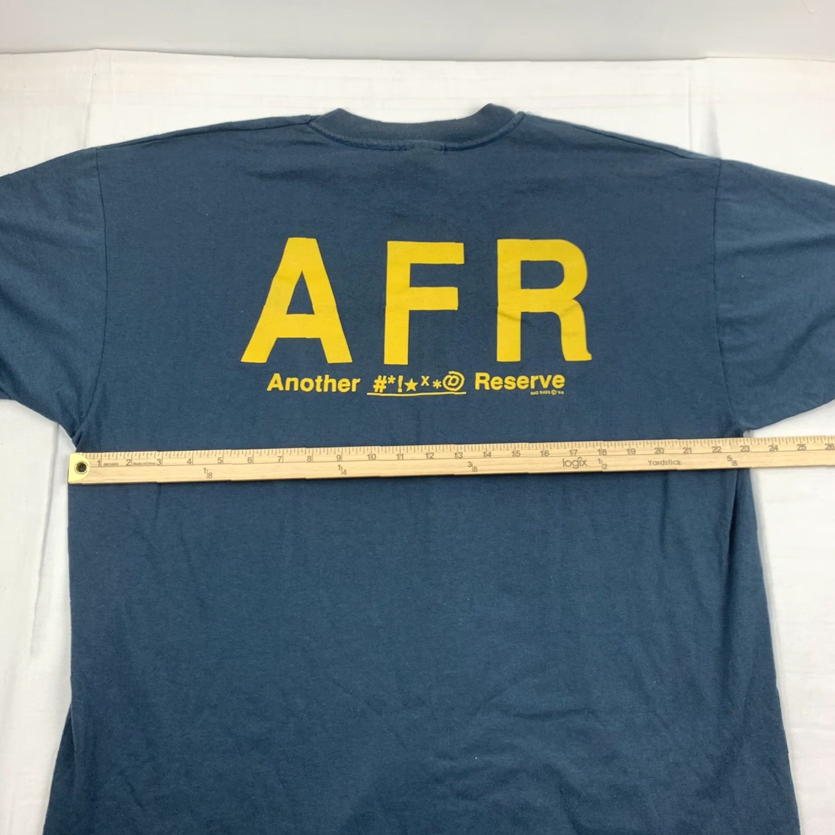 Hanes VINTAGE Another Reserve T Shirt Adult XL Blue Military Army Funny Graphic Tee Shirt Mens XL Blue Military Army Funny Graphic Tee Size US XL / EU 56 / 4 - 6 Thumbnail