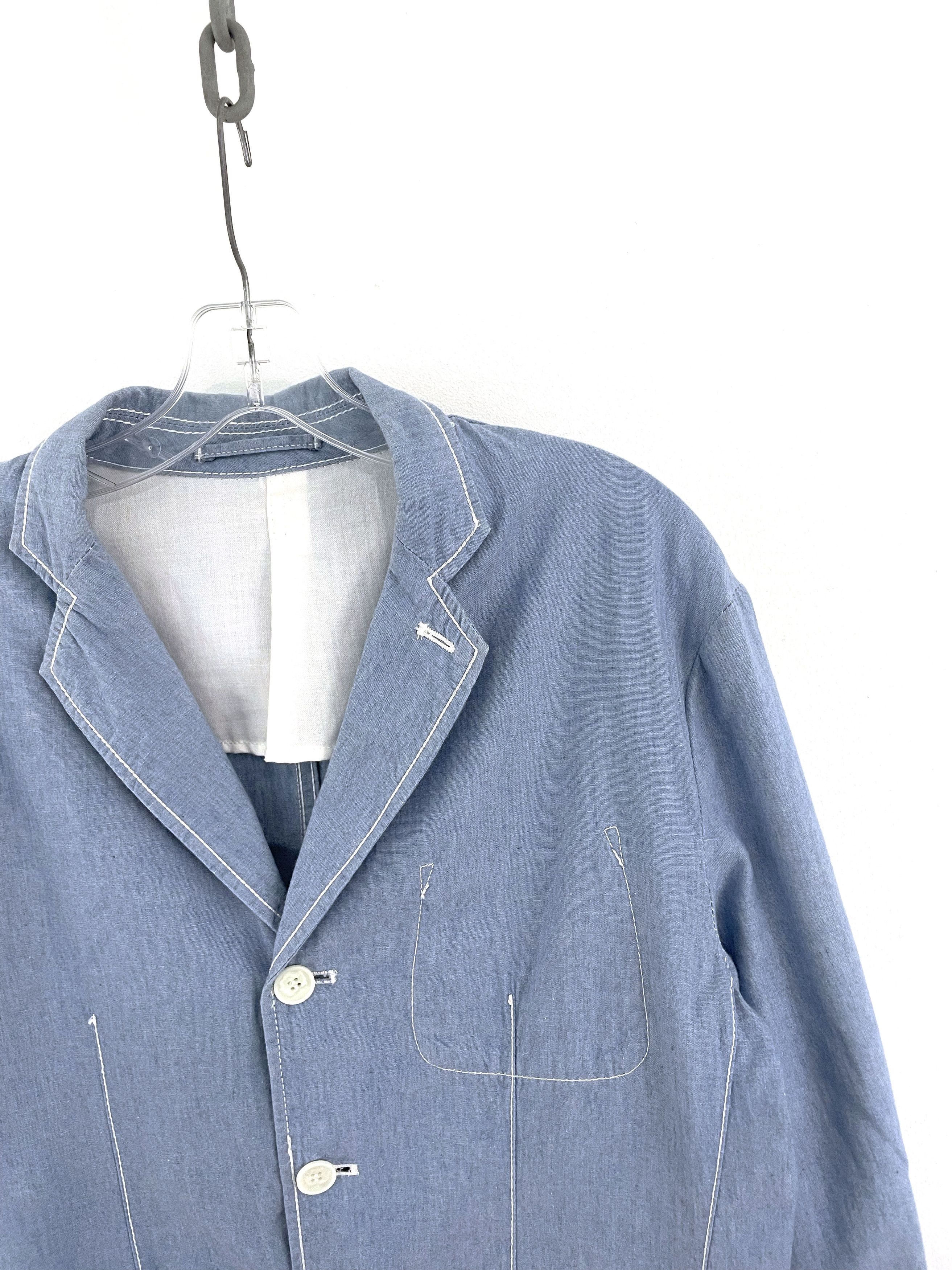 Final Home Contrast Stitch Jacket Size US L / EU 52-54 / 3 - 6 Thumbnail