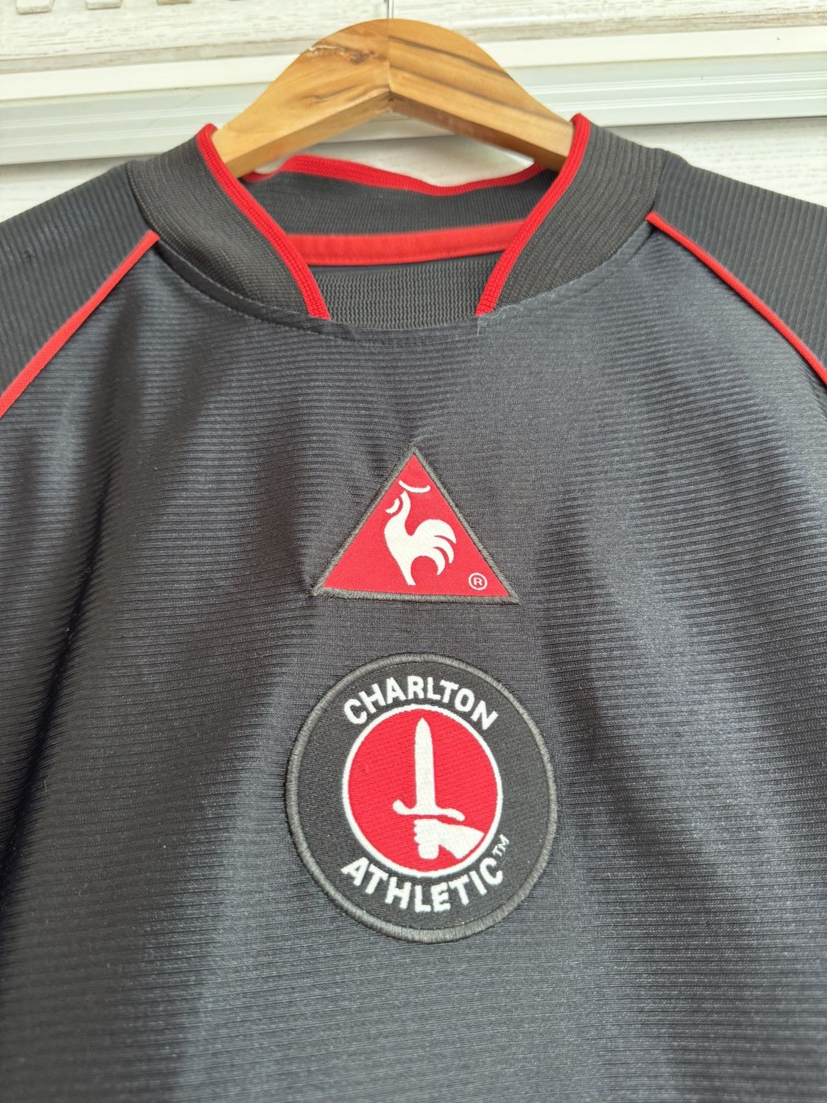 Le Coq Sportif Vintage Charlton Athletic 2002-2003 Away Soccer Jersey Kit Size US L / EU 52-54 / 3 - 10 Thumbnail