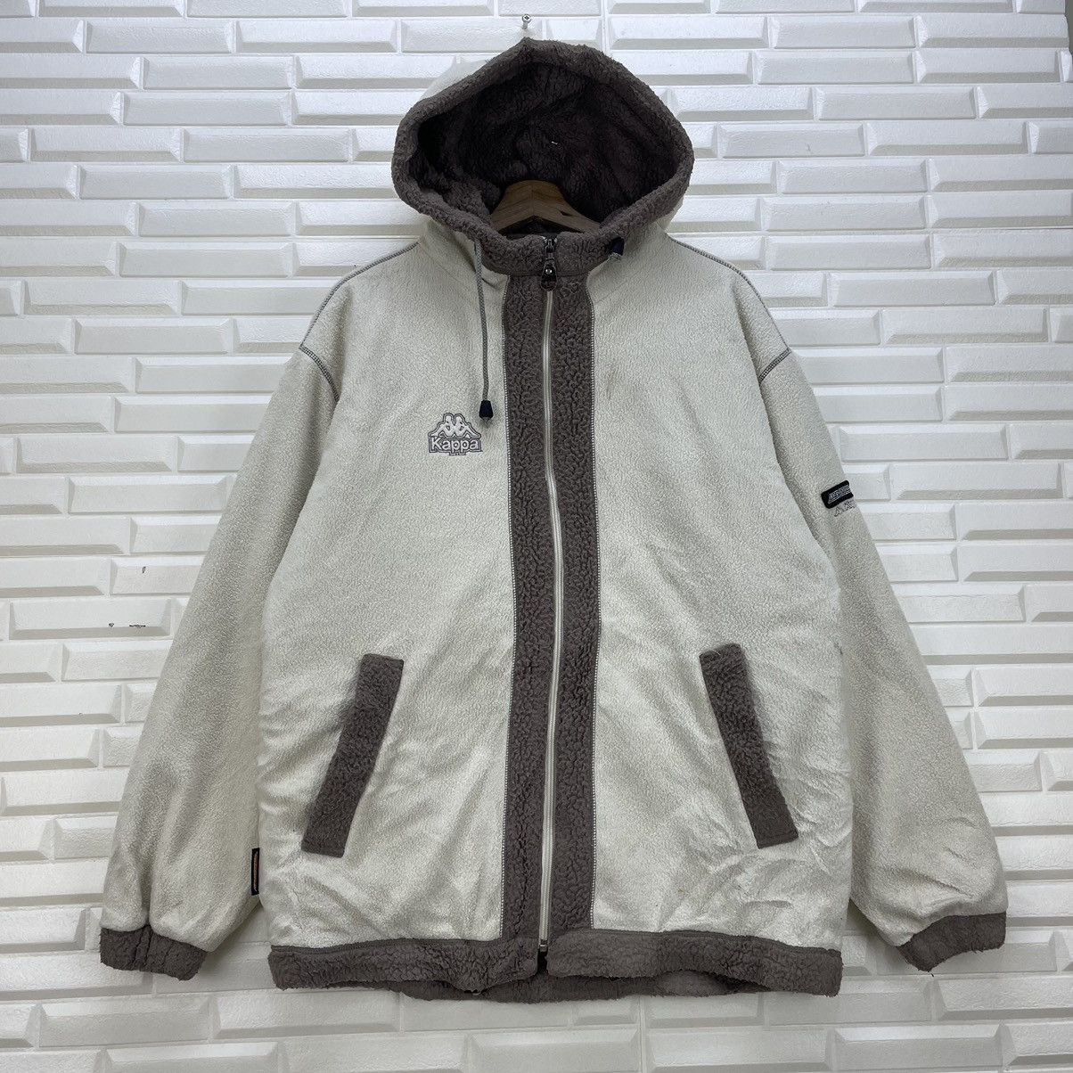 Kappa × Other Hard To Find Kappa Awrothermo Hoodies Sherpa Jacket Size US M / EU 48-50 / 2 - 2 Thumbnail