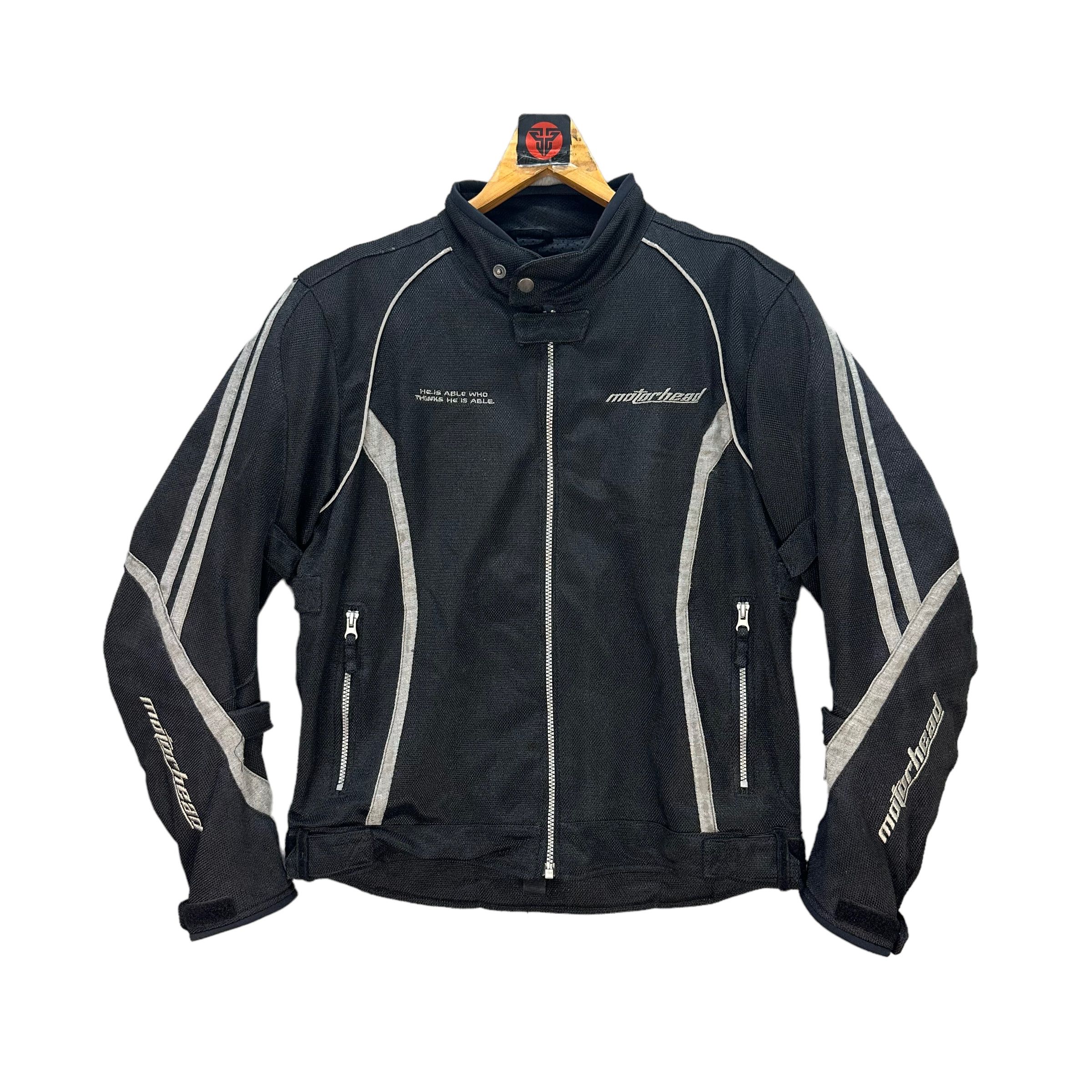 Japanese Brand MOTORHEAD BIG LOGO MOTORCYCLE JACKET #7653-161 Size US L / EU 52-54 / 3 - 1 Thumbnail