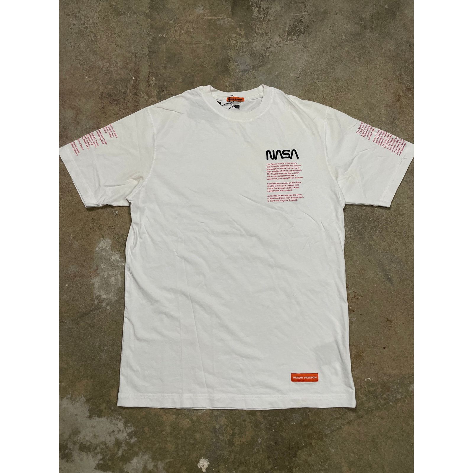 Heron Preston Heron Preston NASA Tee White Used XS Size US XS / EU 42 / 0 - 1 Thumbnail