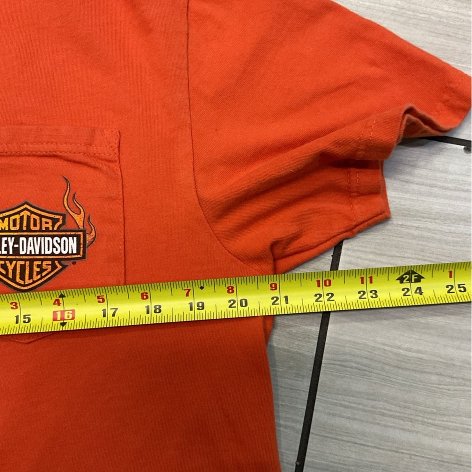 Harley Davidson Harley Davidson 2000’s Boston , MA Orange Graphic Tee Size US L / EU 52-54 / 3 - 8 Thumbnail
