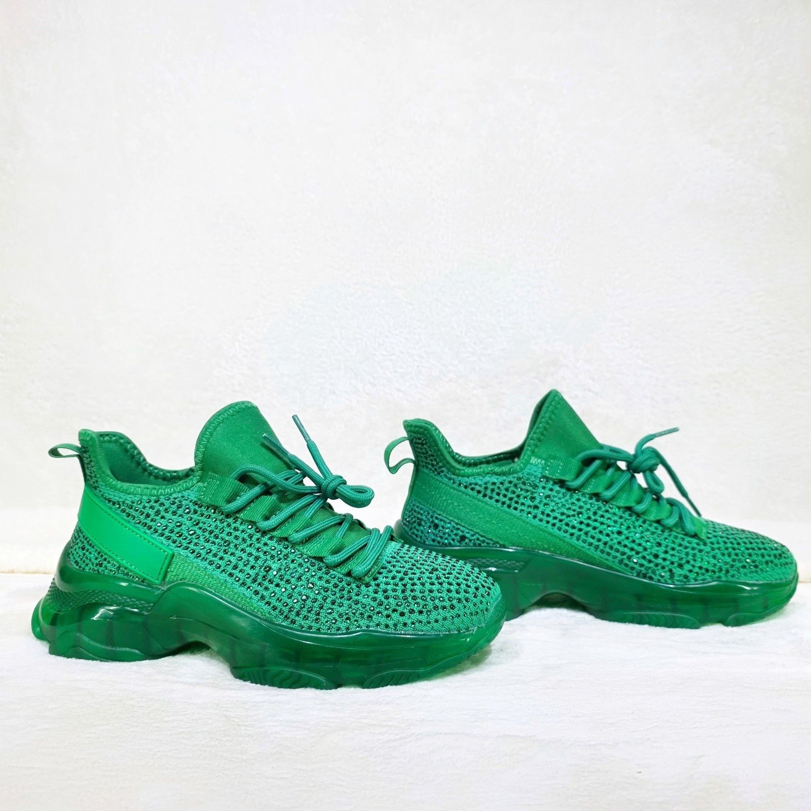Other Frey Green Jelly Sole Slip On Pull Tie Comfy Running Shoes Size US 8 / IT 38 - 5 Thumbnail