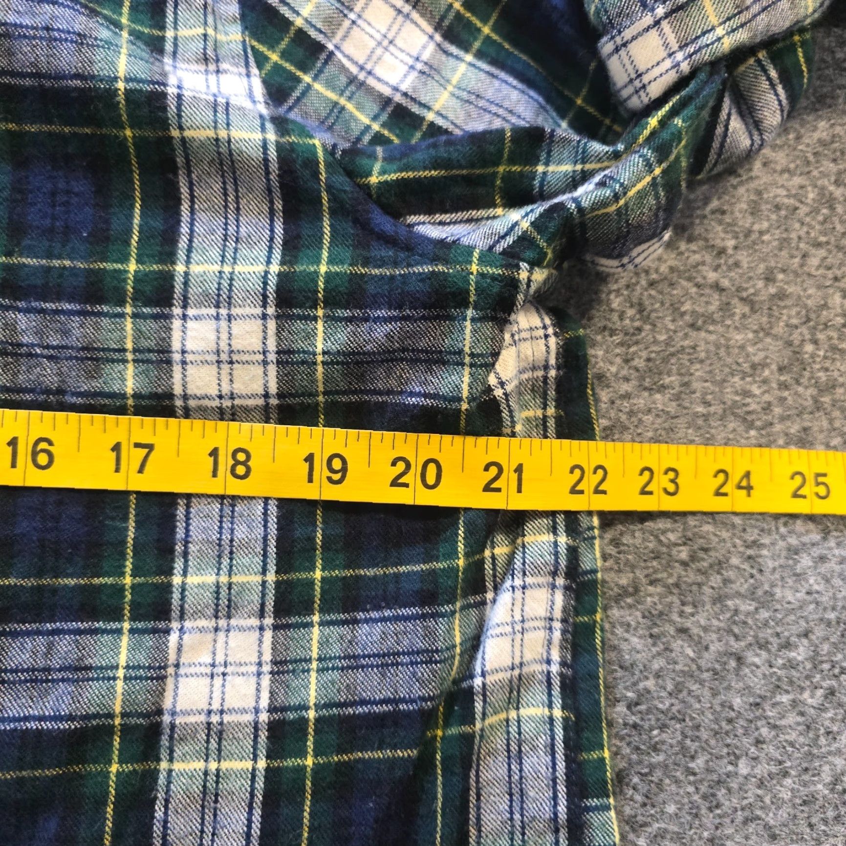 Vintage LL Bean Top Womens M Green Scotch Plaid Flannel Relaxed Full Zip Hoodie Shirt Size M / US 6-8 / IT 42-44 - 5 Thumbnail
