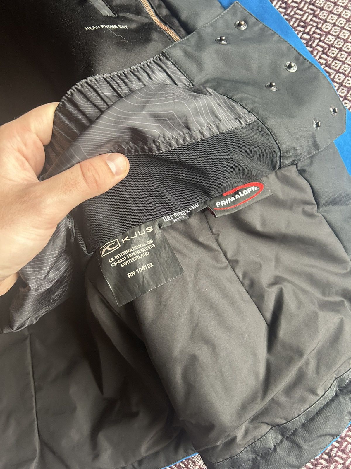 Designer × KJUS Kjus Primaloft Technical Ski Jacket Outdoor Size Large Rare Size L / US 10 / IT 46 - 17 Thumbnail