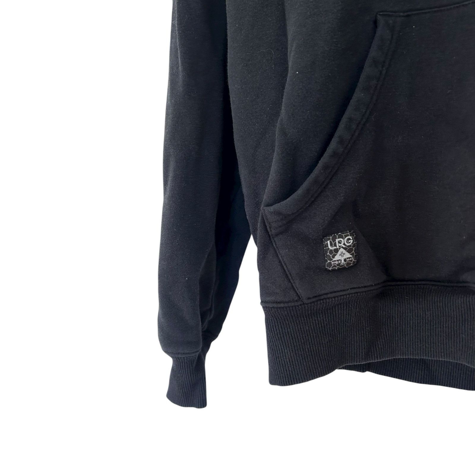 LRG LRG Black Spell Out Hoodie Sz M Size US M / EU 48-50 / 2 - 6 Thumbnail