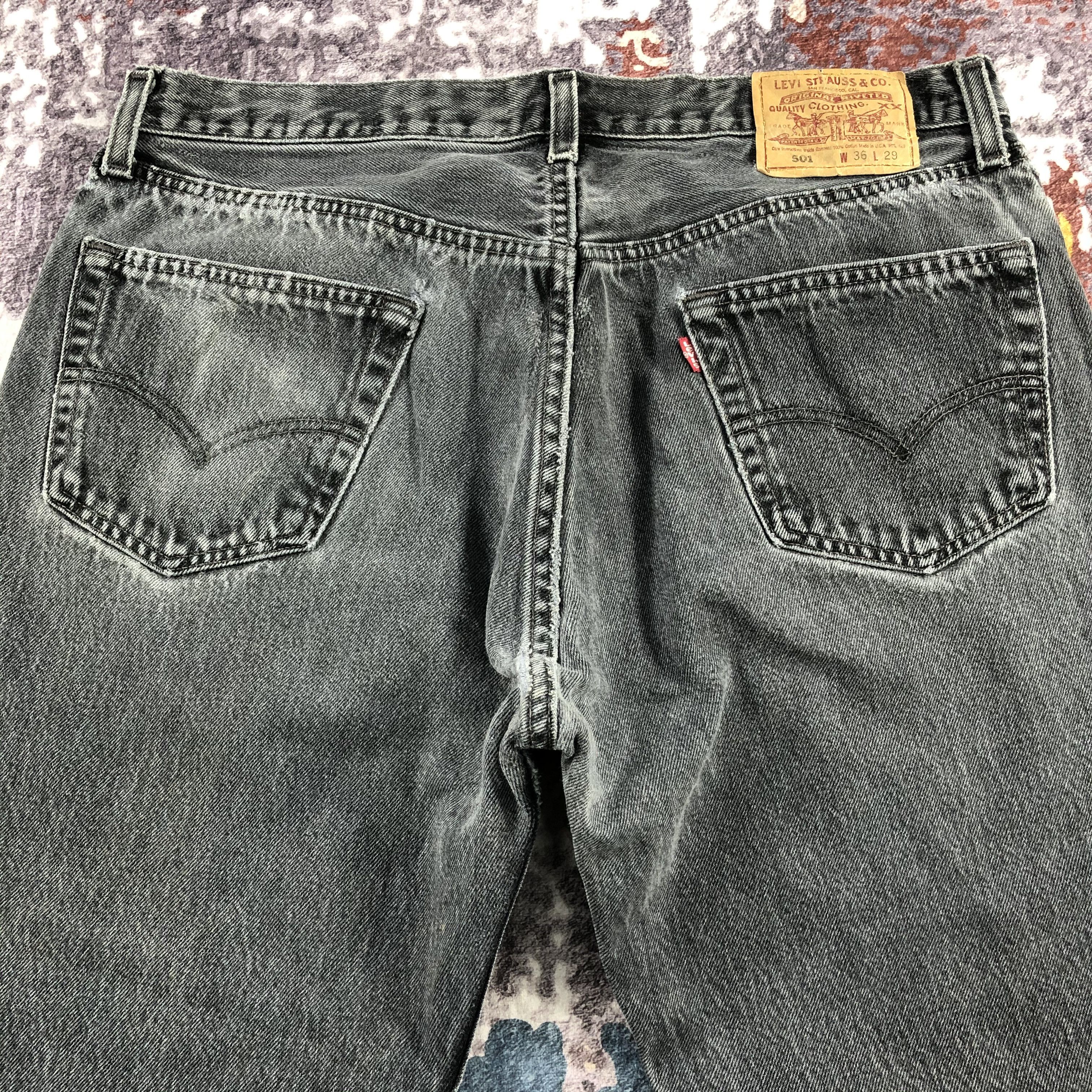 Levi's × Vintage 90s Vintage Levis 501 Earth Tone Jeans-JM2357 Size US 35 - 5 Thumbnail
