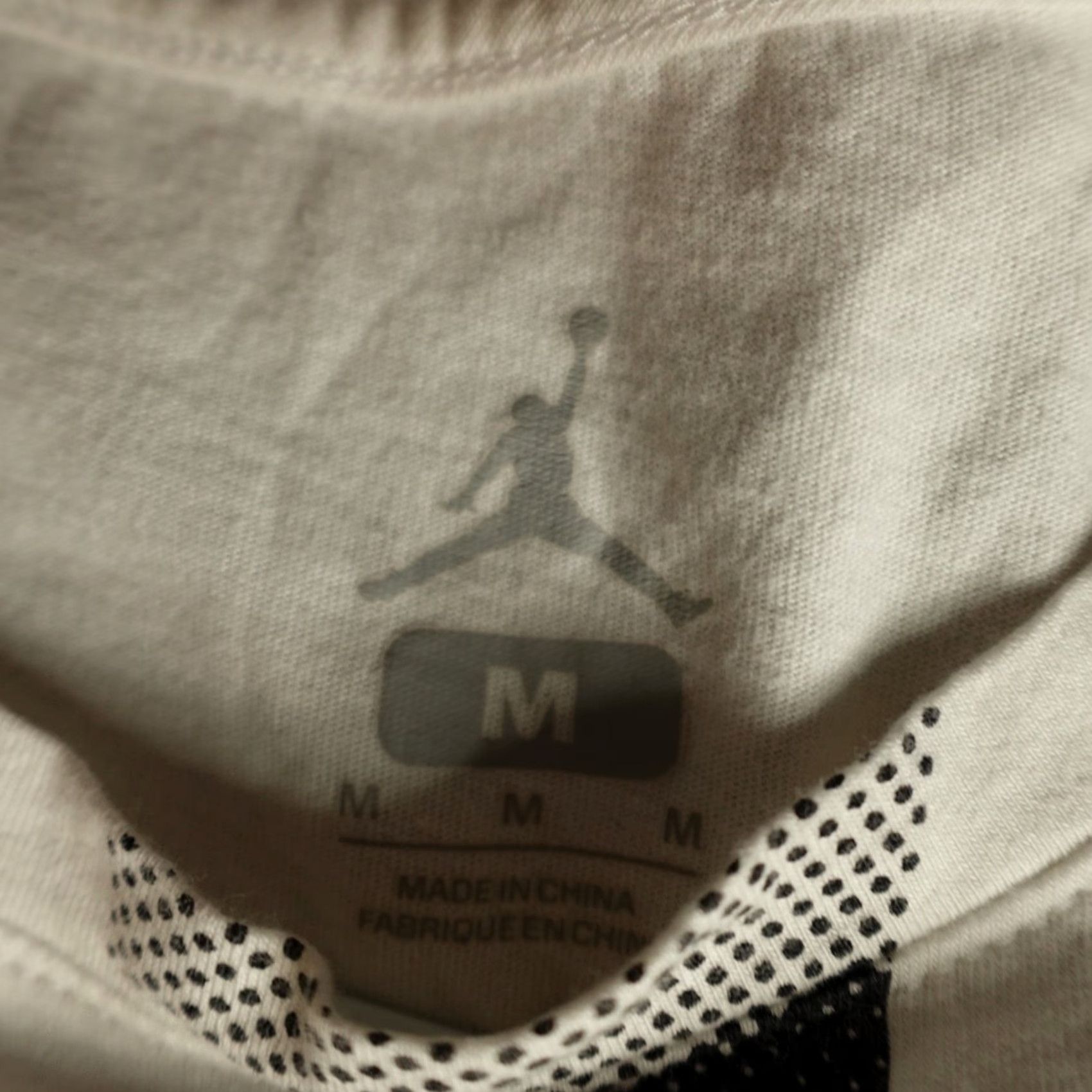 Jordan Brand Jordan Shirt Medium White The Goat AV6082 Crew Neck Short Sleeve Graphic Print Cotton Jersey Men T-Shirt Standard Regular White Size US M / EU 48-50 / 2 - 2 Thumbnail