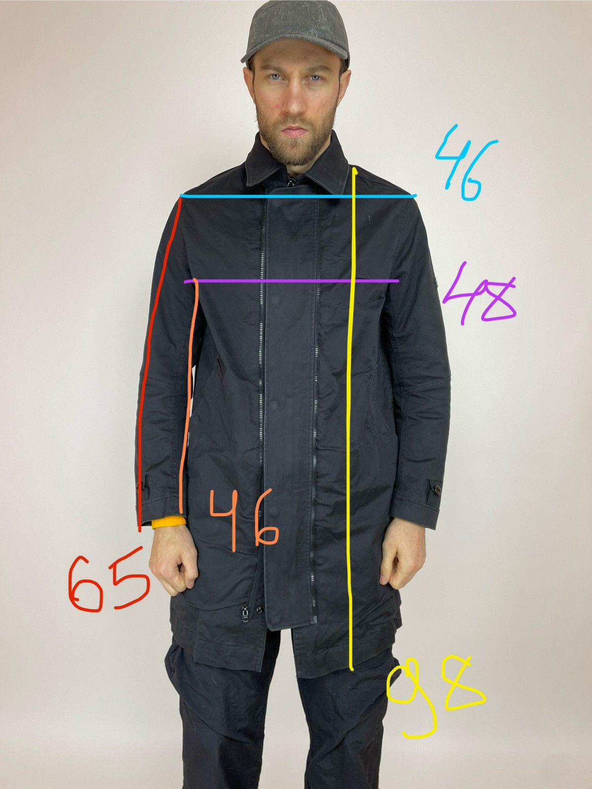 G-Star G-star RAW DELINE QUILTED TS TRENCH Coat stone island style Size US L / EU 52-54 / 3 - 22 Thumbnail