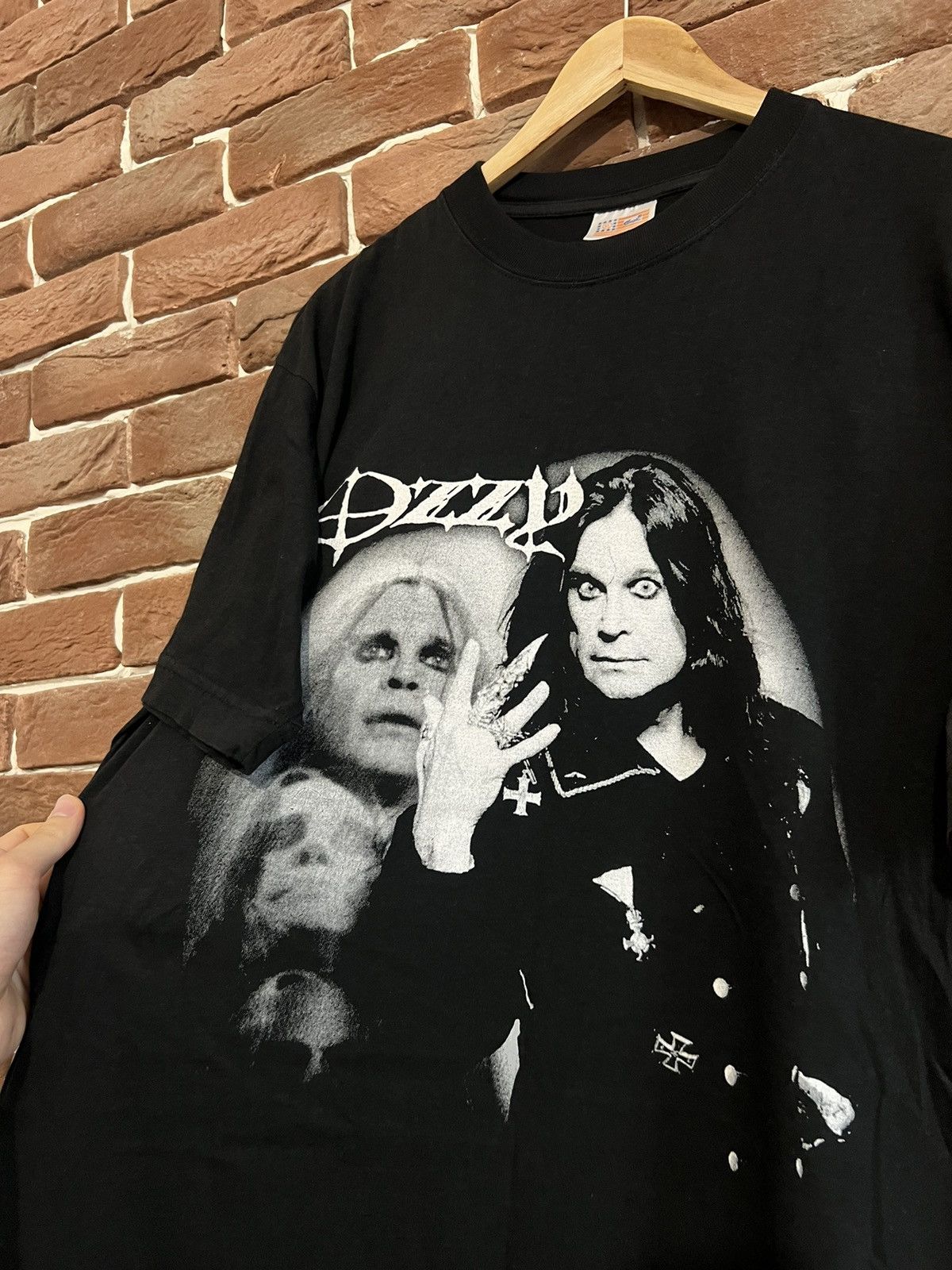 Band Tees Rare Vintage 90s Ozzy Osbourne Heavy Metal Band Tee Rare Size US XL / EU 56 / 4 - 2 Thumbnail