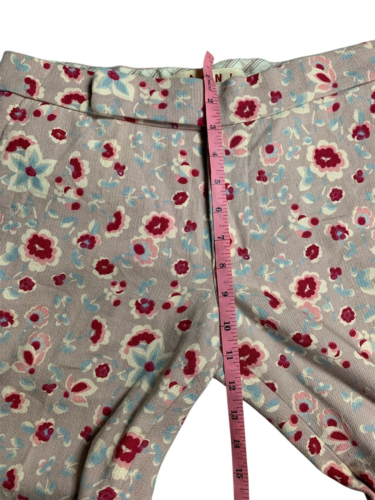 Marni Marni Floral Cotton Linen Pants Size 27" / US 4 / IT 40 - 4 Thumbnail