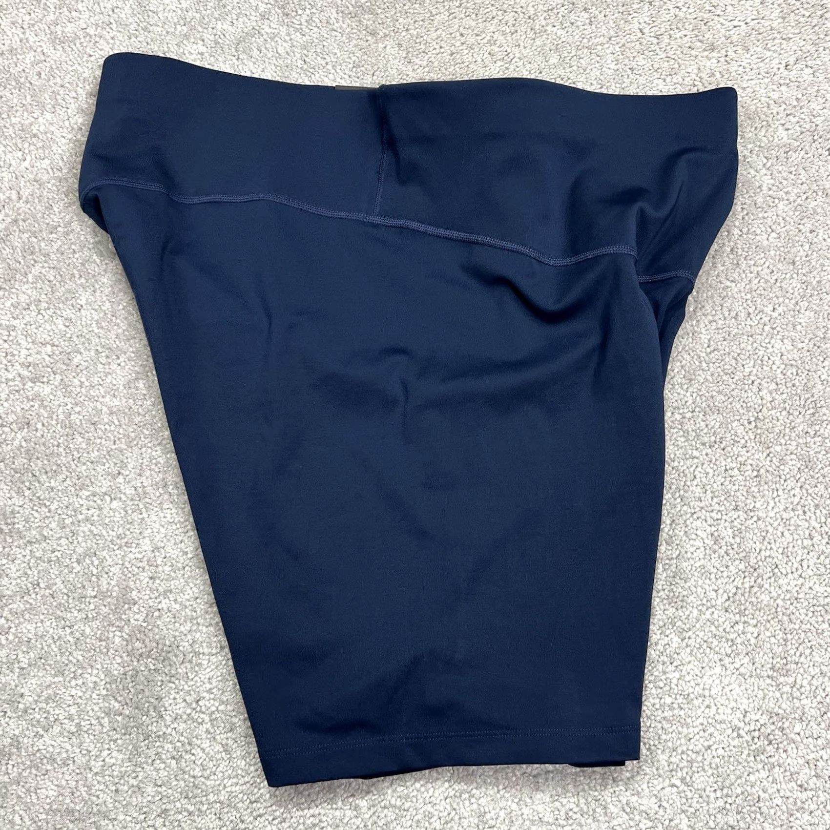 Nike Nike One Shorts Women’s 2X Dri-FIT High-Waisted 7" Biker DD0425-451 Blue NWT NEW Size 40" / US 18 - 6 Thumbnail