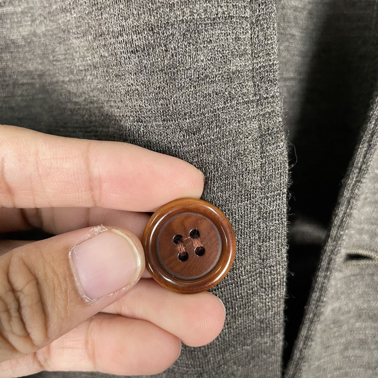 CASH CA × Designer 💥CASH CA ENGLAND BUTTON BROWN JACKET Size M / US 6-8 / IT 42-44 - 14 Thumbnail