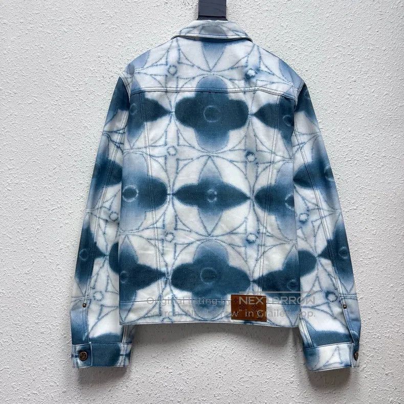 Louis Vuitton Louis Vuitton New skein-dyed presbyopic denim jacket Size US L / EU 52-54 / 3 - 2 Thumbnail