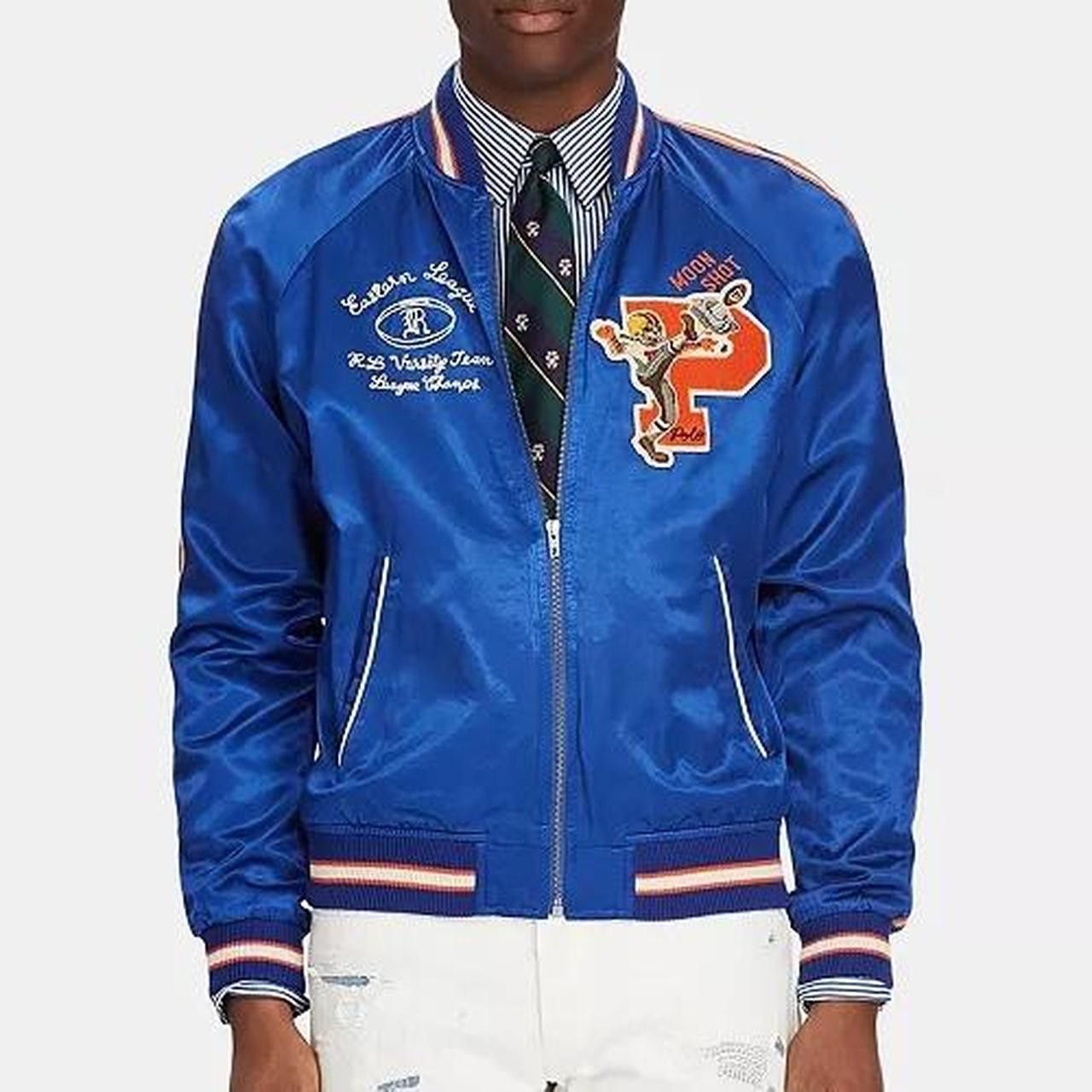 Polo Ralph Lauren Satin Tiger football Polo Ralph Lauren bomber jacket Size US L / EU 52-54 / 3 - 1 Thumbnail