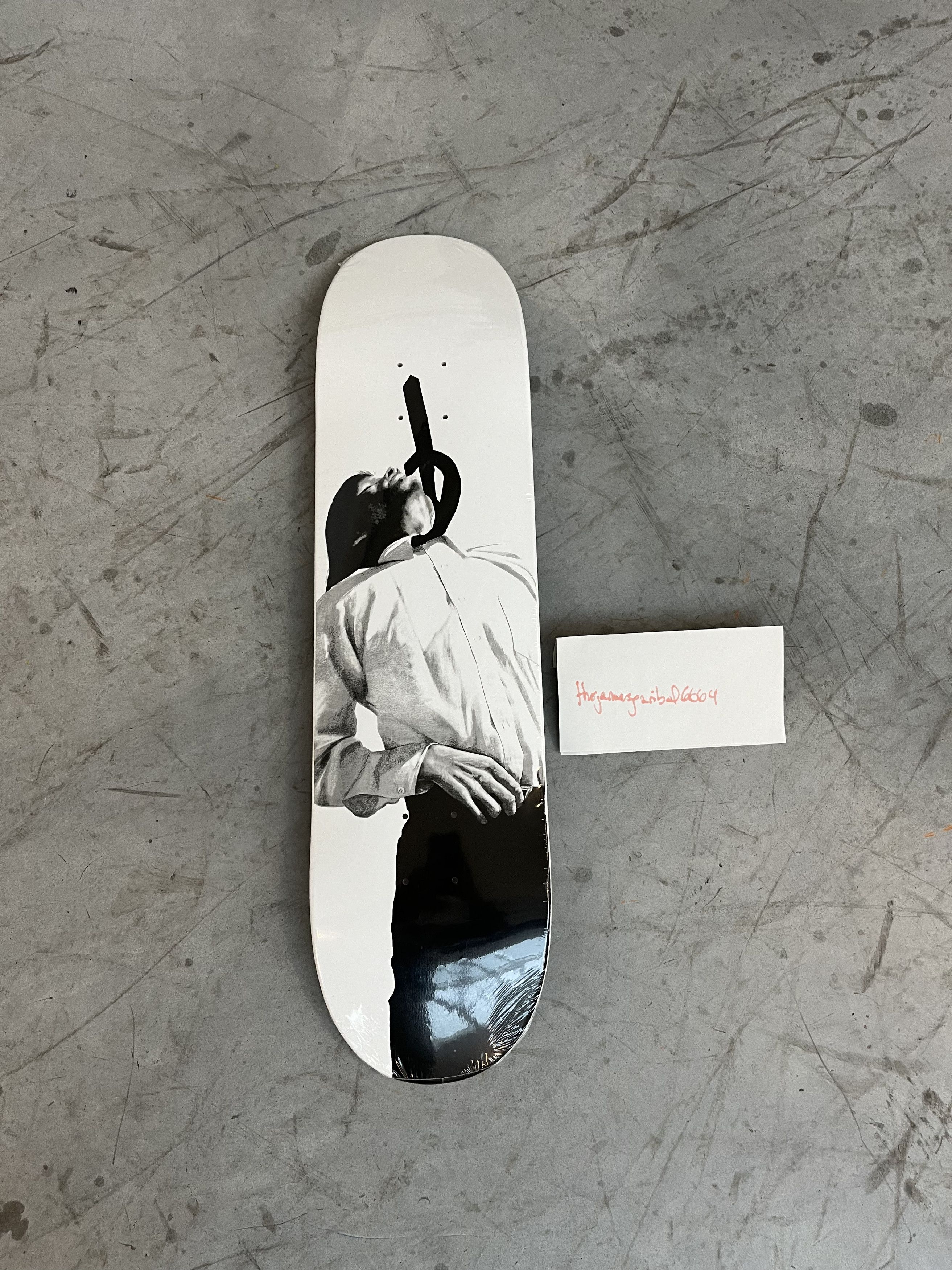 image of Robert Longo For Supreme, 1 Deck in White, Men's