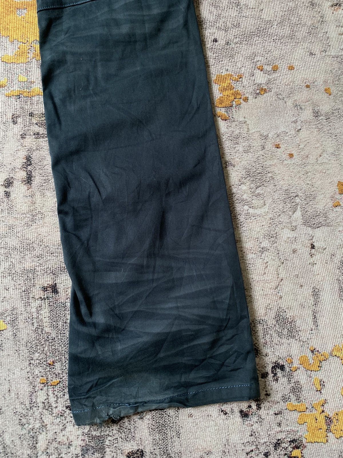 In The Attic In the Attic Claw Marks Design Dark Green Slim Flare Pant Size US 34 / EU 50 - 10 Thumbnail