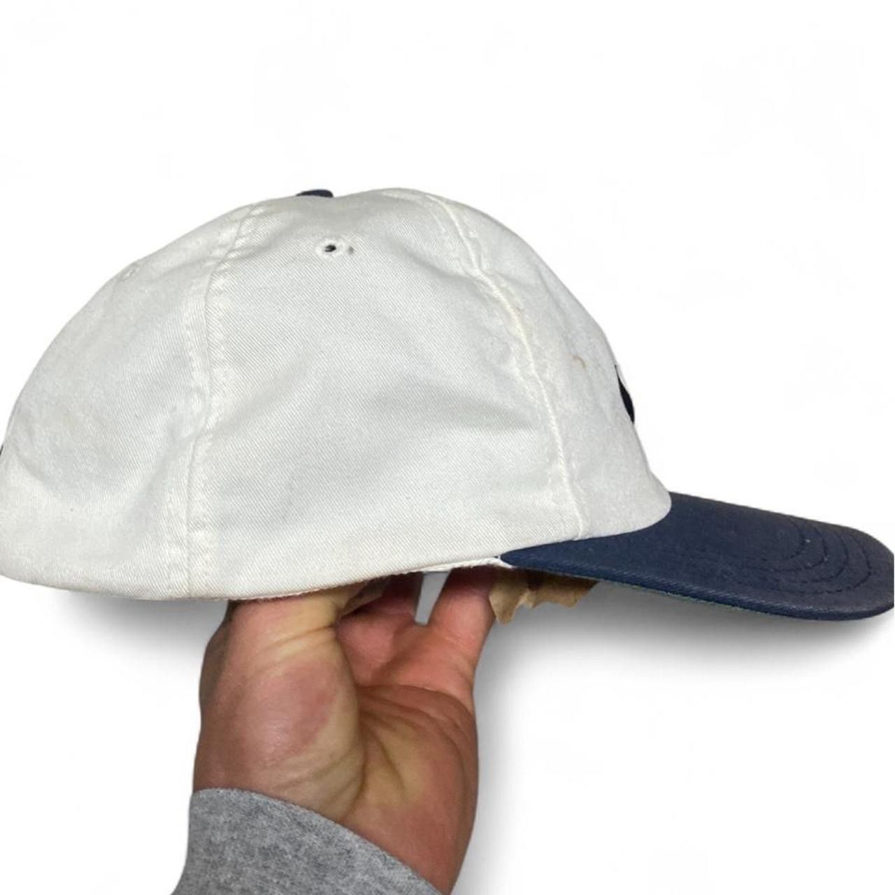 Nike Vintage Nike white navy golf canvas hat Size ONE SIZE - 2 Thumbnail