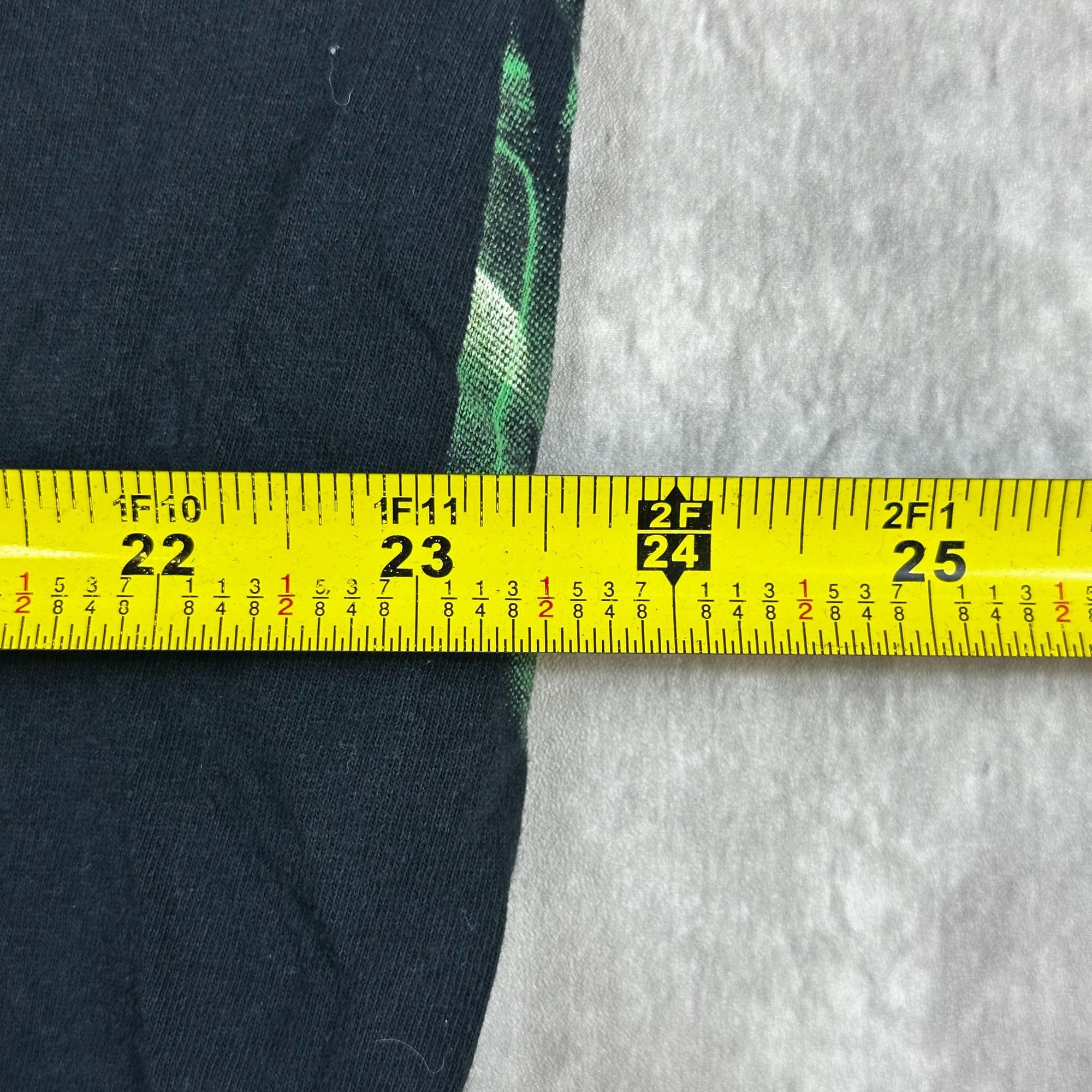 Vintage Green Skull Flame Graphic T-Shirt 2XL Social Media Brand 100 Size US XXL / EU 58 / 5 - 4 Thumbnail
