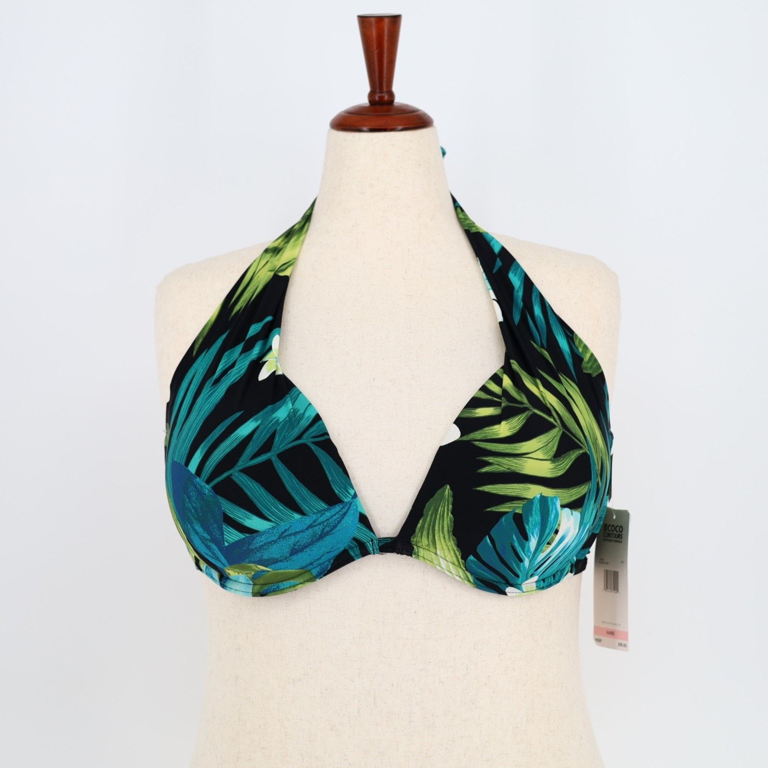 The Unbranded Brand Coco Reef Contours Women Push-Up Halter Bikini Top 16/40D Size ONE SIZE - 1 Thumbnail