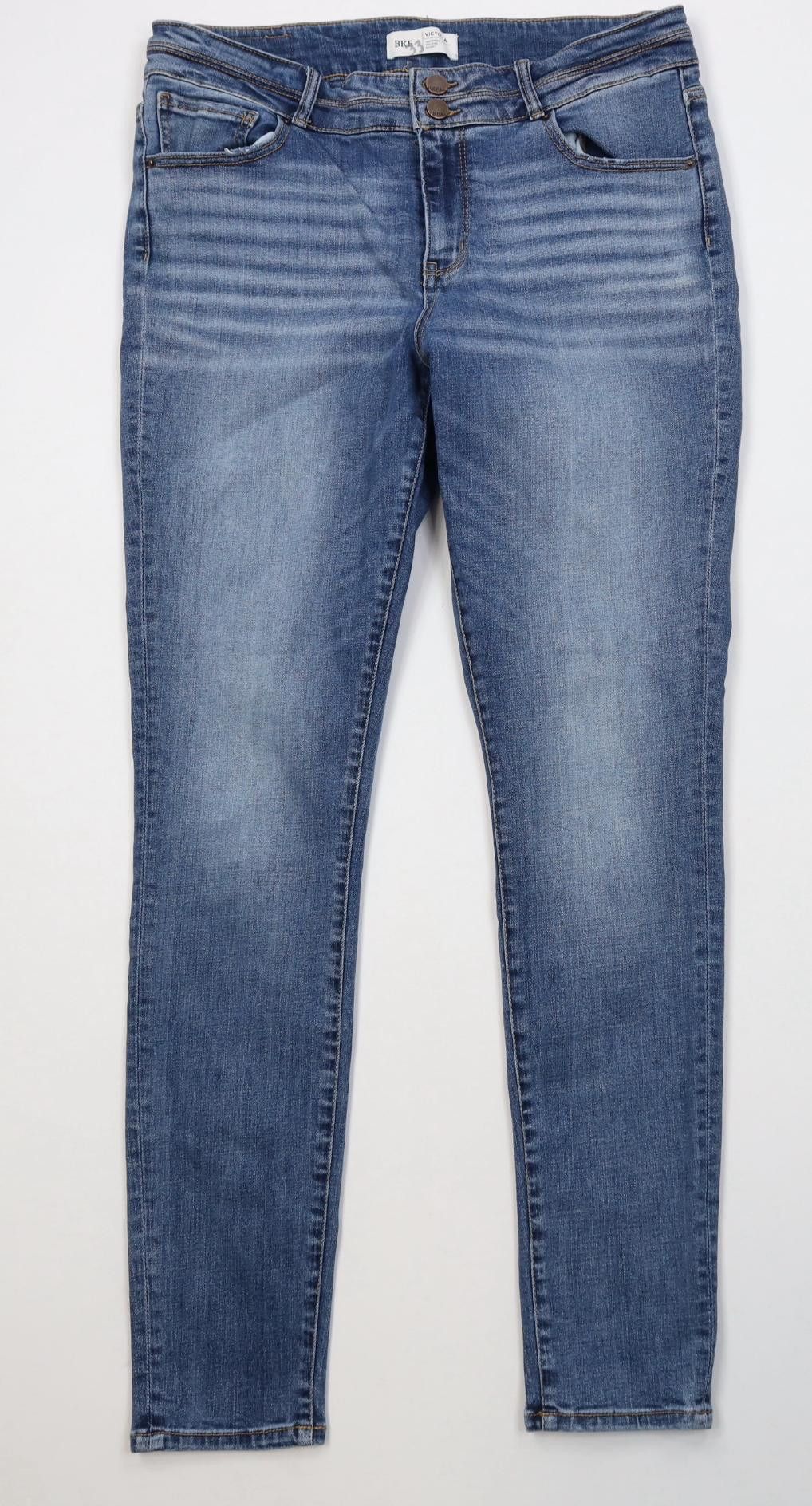 Vintage Buckle BKE Victoria Universal Fit Mid Rise Skinny Jeans Size 33" - 1 Thumbnail
