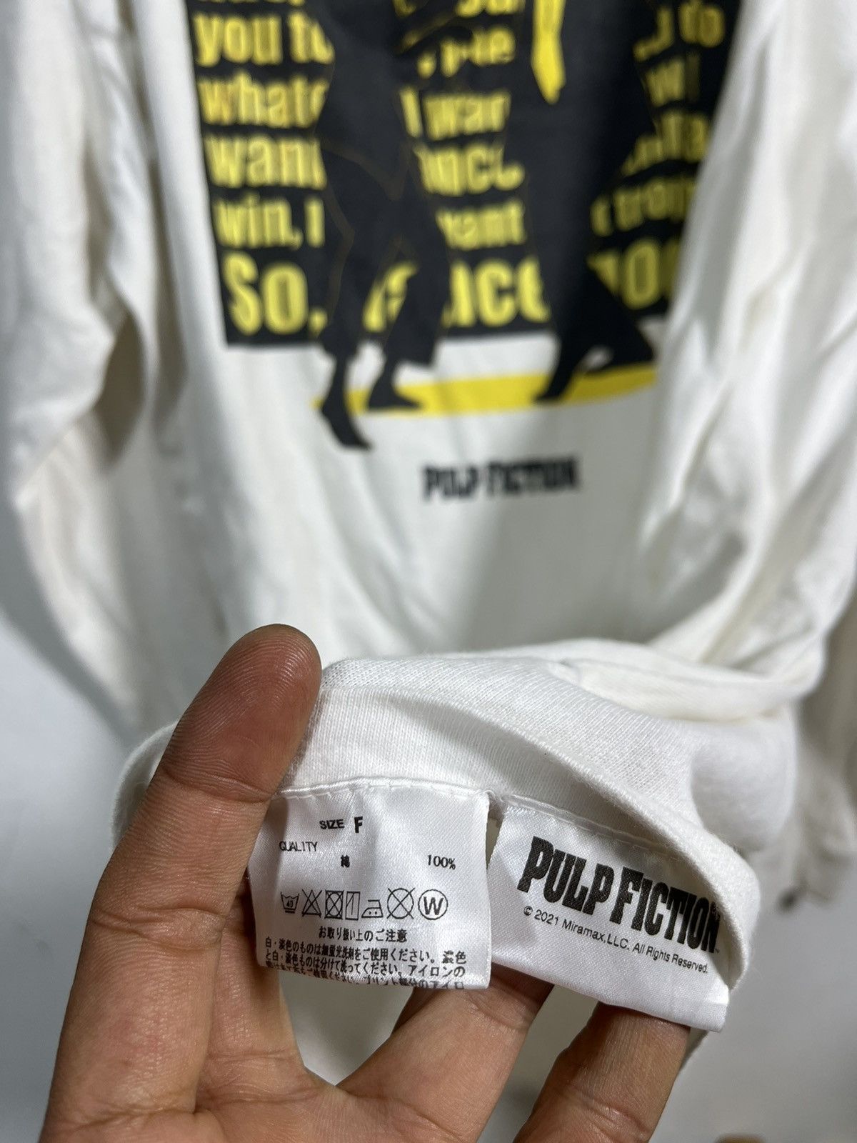 Designer × Vintage Vintage Movie Pulp Fiction Size US L / EU 52-54 / 3 - 3 Thumbnail