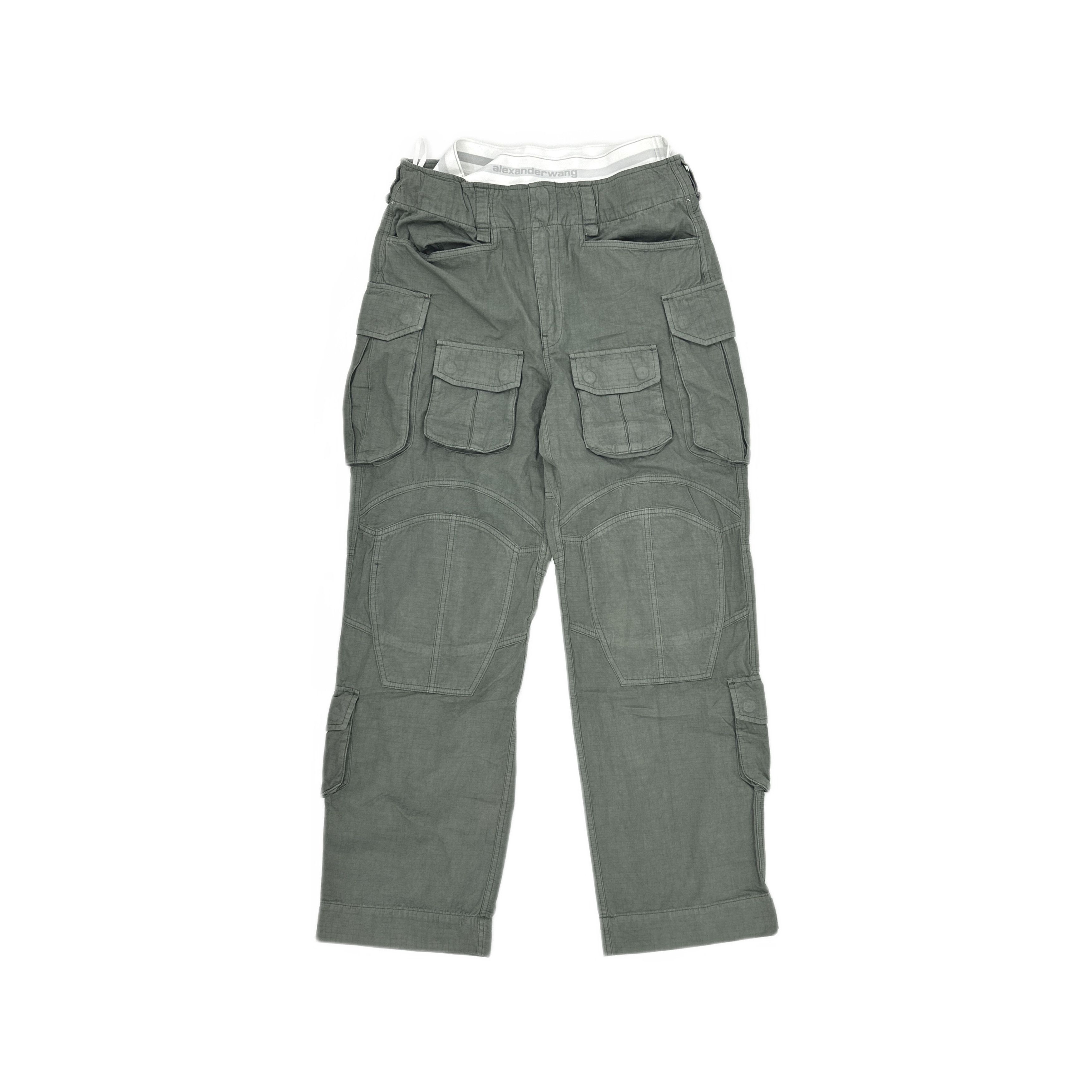 Alexander Wang Alexander Wang Logo Waistband Cargo Pants Size 30 Size 30" / US 8 / IT 44 - 1 Thumbnail