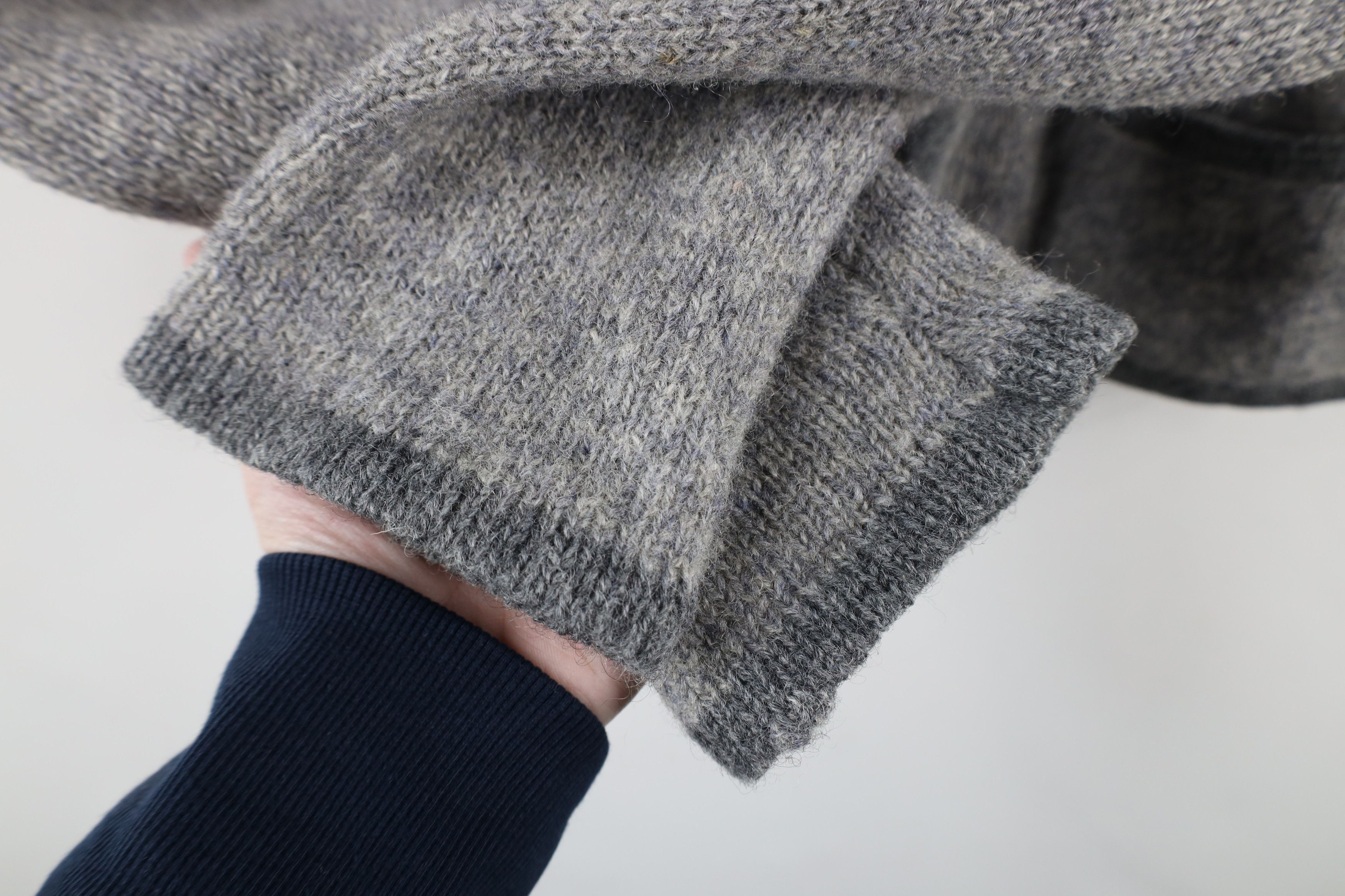 Vintage Vintage 50s 60s Wool Hand Framed Open Front Cardigan Sweater Size XS / US 0-2 / IT 36-38 - 4 Thumbnail
