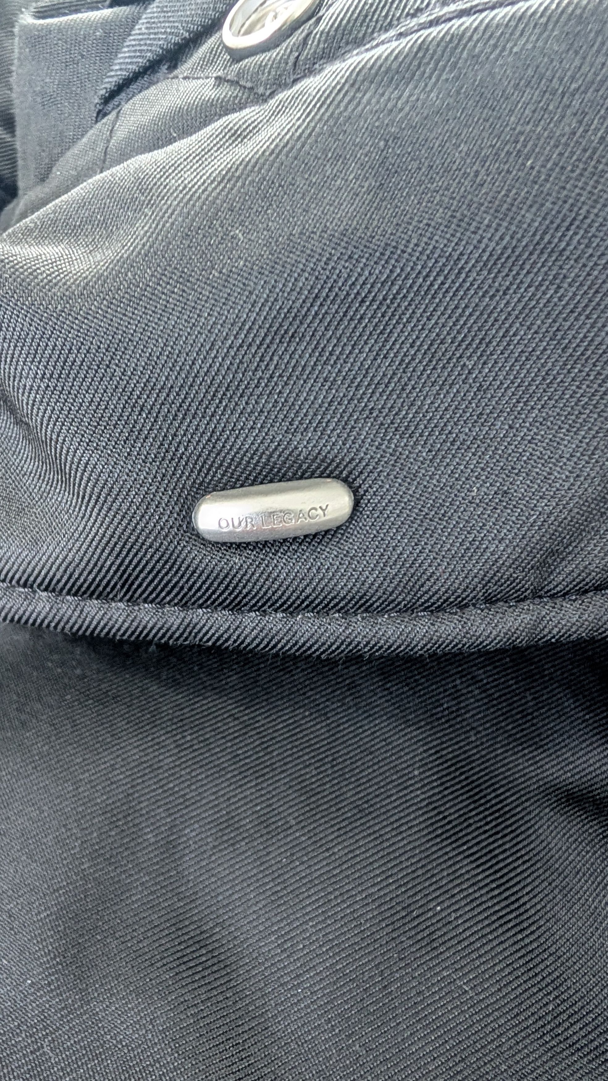 Our Legacy Our Legacy Ace Jacket Black Aero Nylon Size 50 Size US M / EU 48-50 / 2 - 11 Thumbnail
