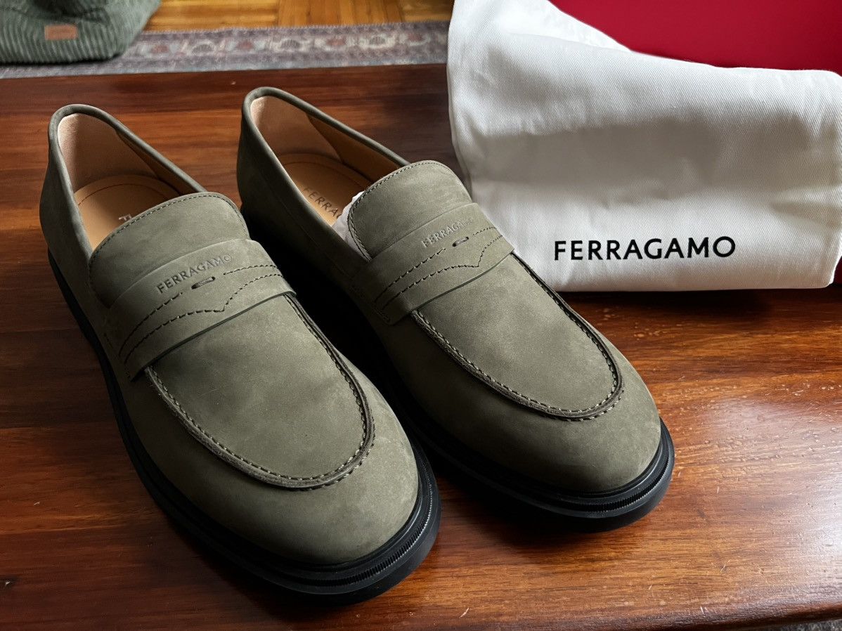 Salvatore Ferragamo Salvatore Ferragamo Caligola Loafers Size US 10.5 / EU 43-44 - 2 Thumbnail