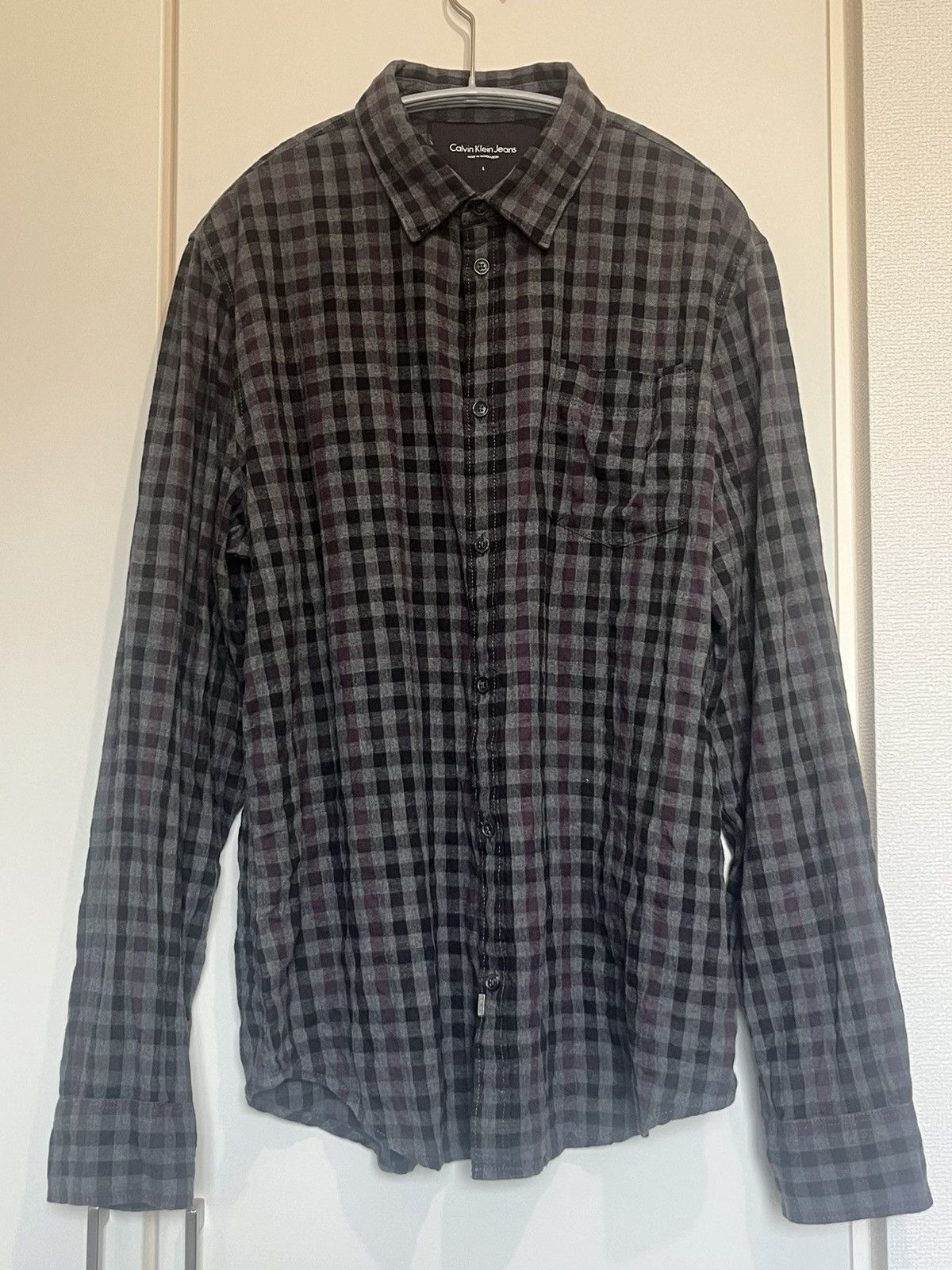 Calvin Klein Calvin Klein Jeans CHECK SHIRT Size US L / EU 52-54 / 3 - 1 Thumbnail