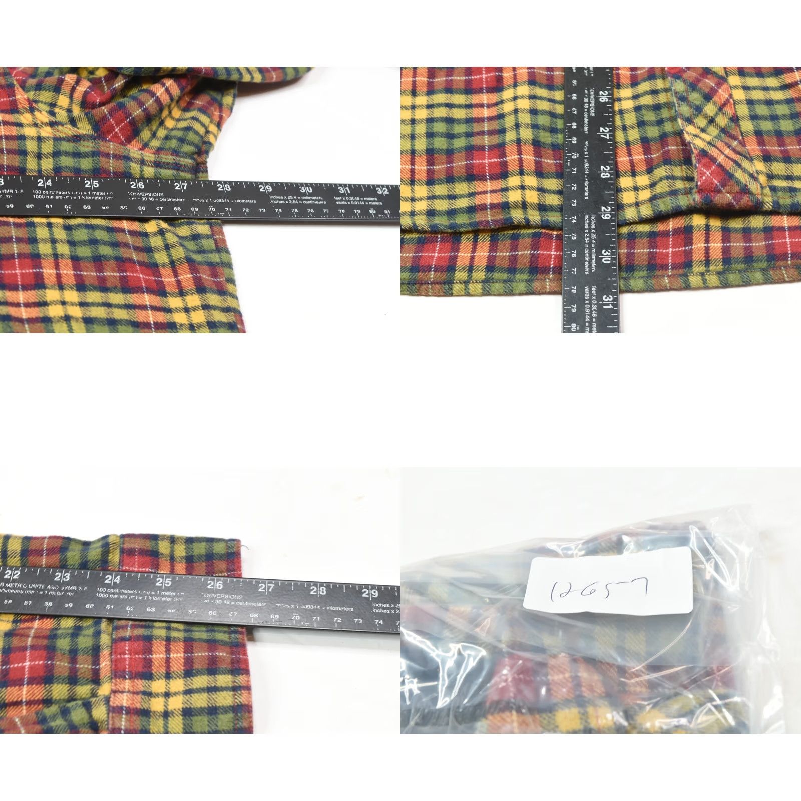 Vintage Orton Brothers Shirt Mens 2XL Red Green Plaid Flannel Long Sleeve Button-Up Size US XXL / EU 58 / 5 - 8 Thumbnail