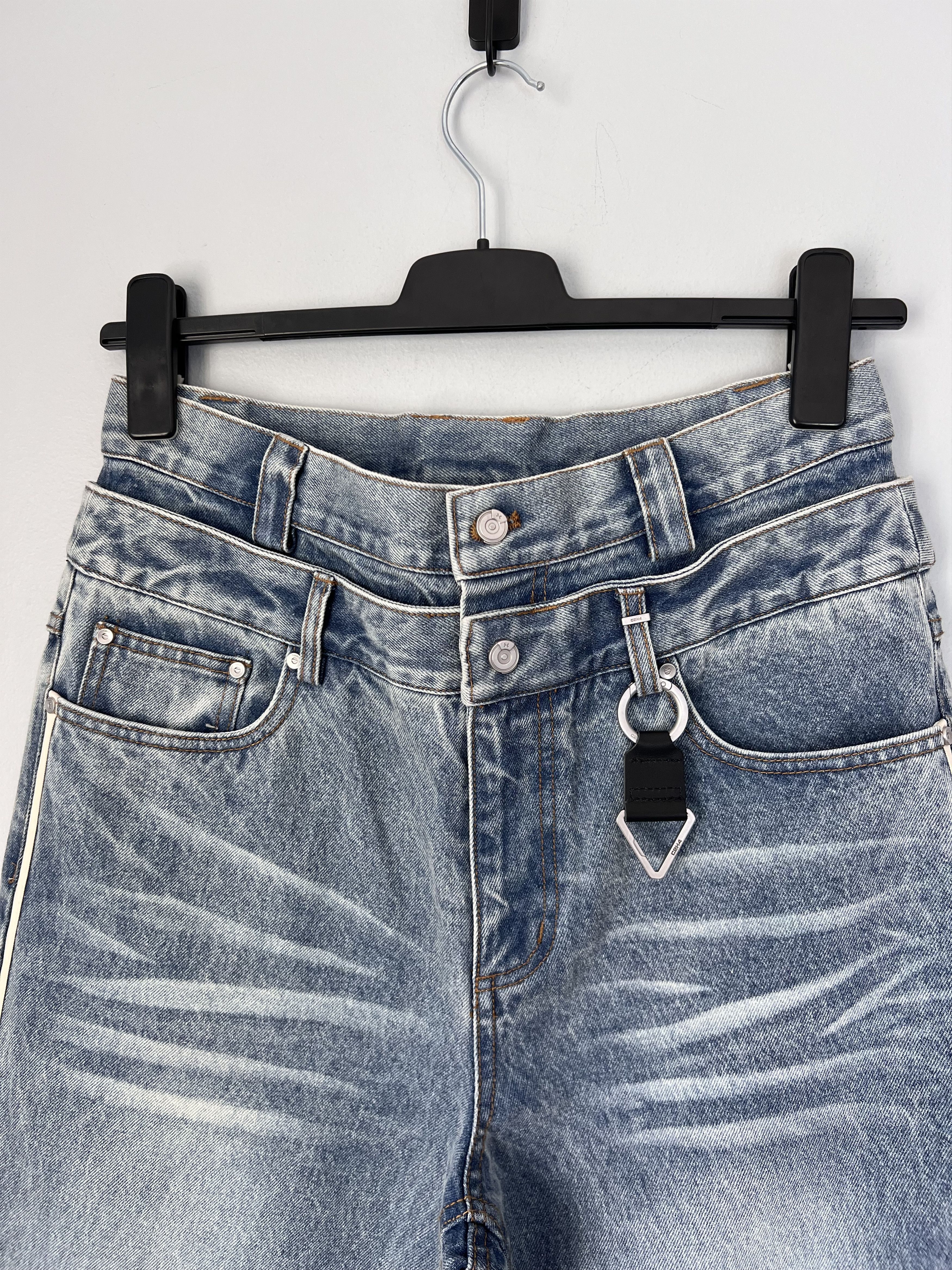 C2H4 C2H4 Profile Volume Double Waist Denim in Blue Size US 31 - 2 Thumbnail