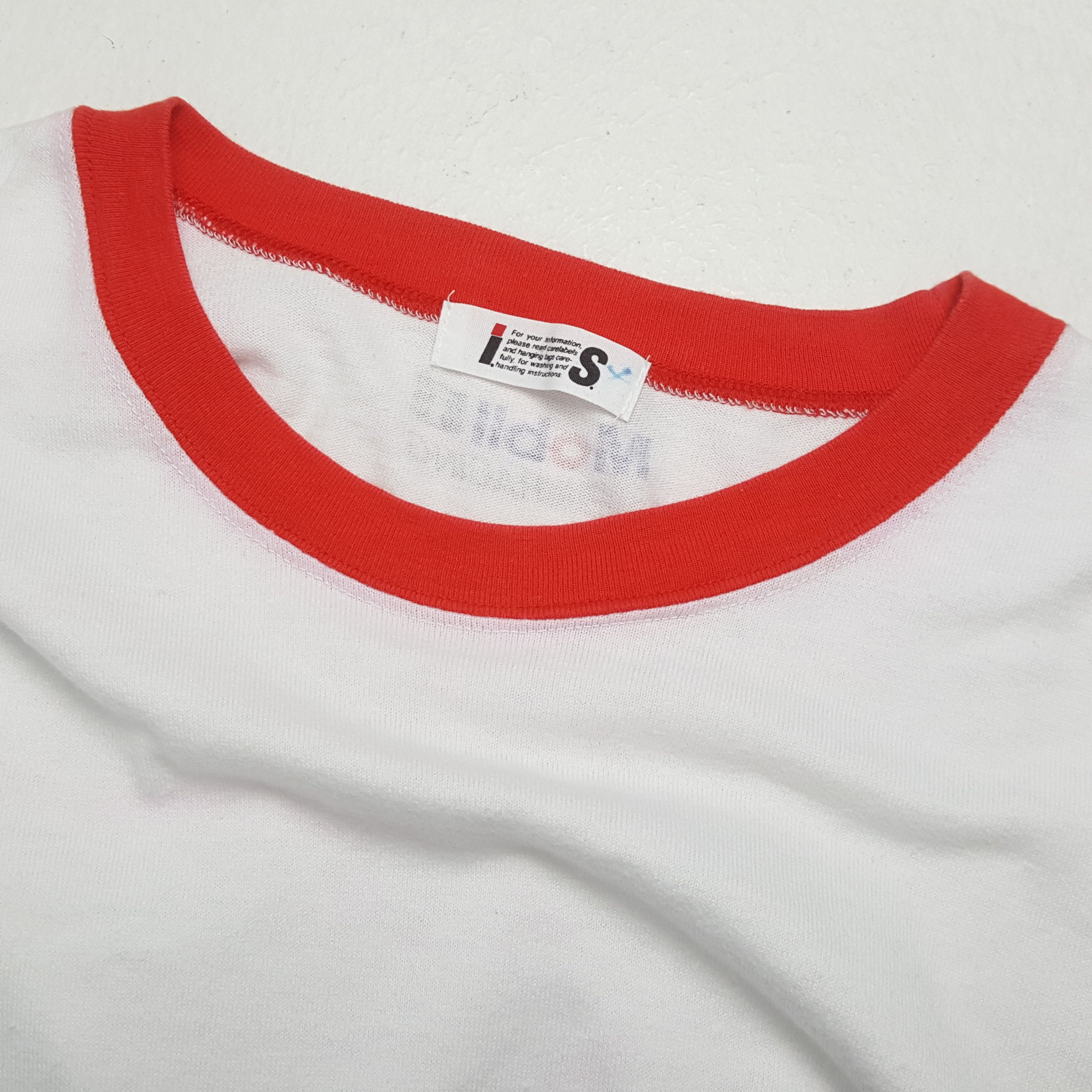 Issey Miyake × Vintage MOBIL 1 IS ISSEY MIYAKE Japanese Designer Brand Tshirt Size US L / EU 52-54 / 3 - 9 Thumbnail