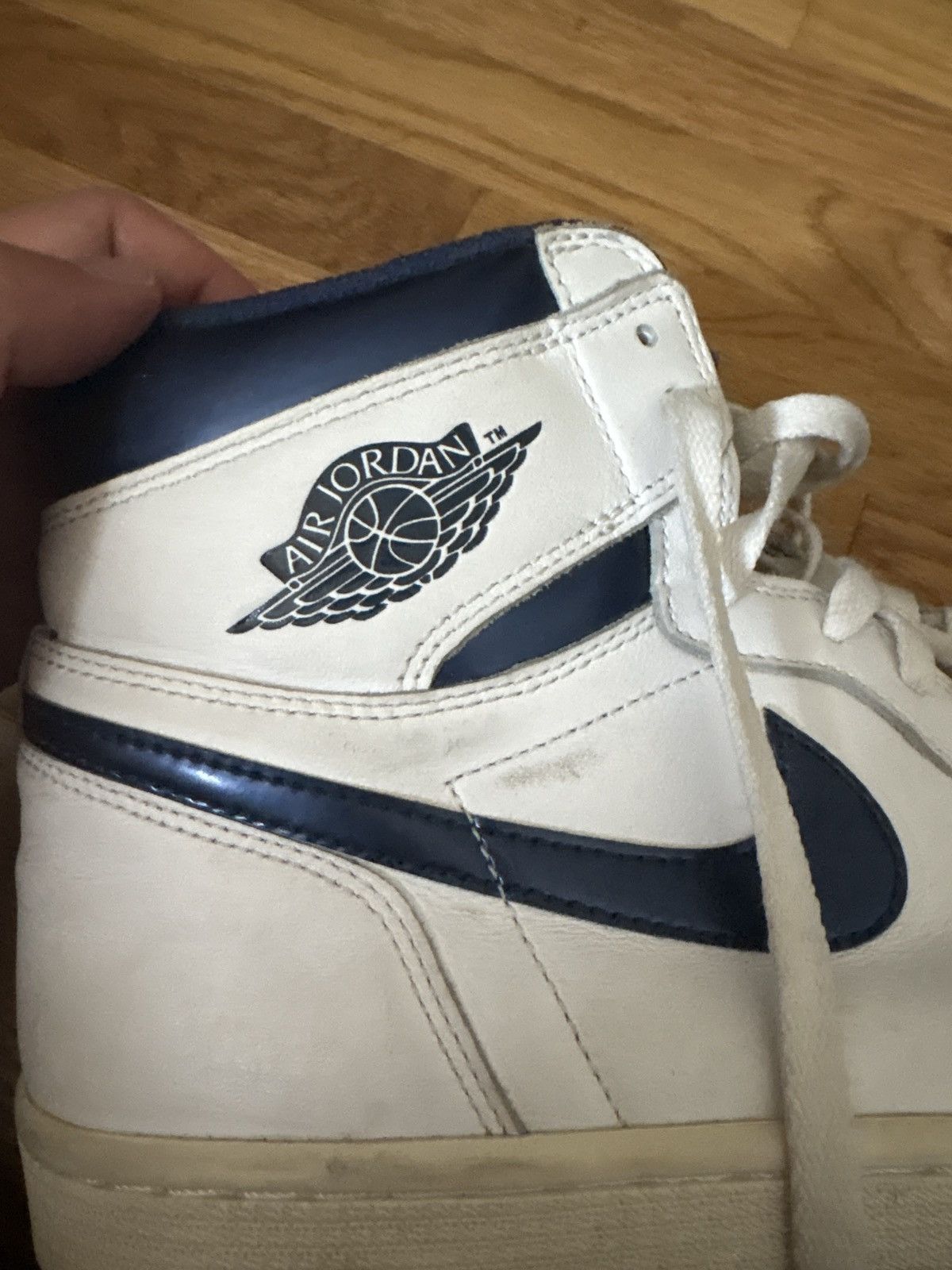 Jordan Brand Jordan 1 Metallic Blue - Used, No Box Size US 11 / EU 44 - 4 Thumbnail