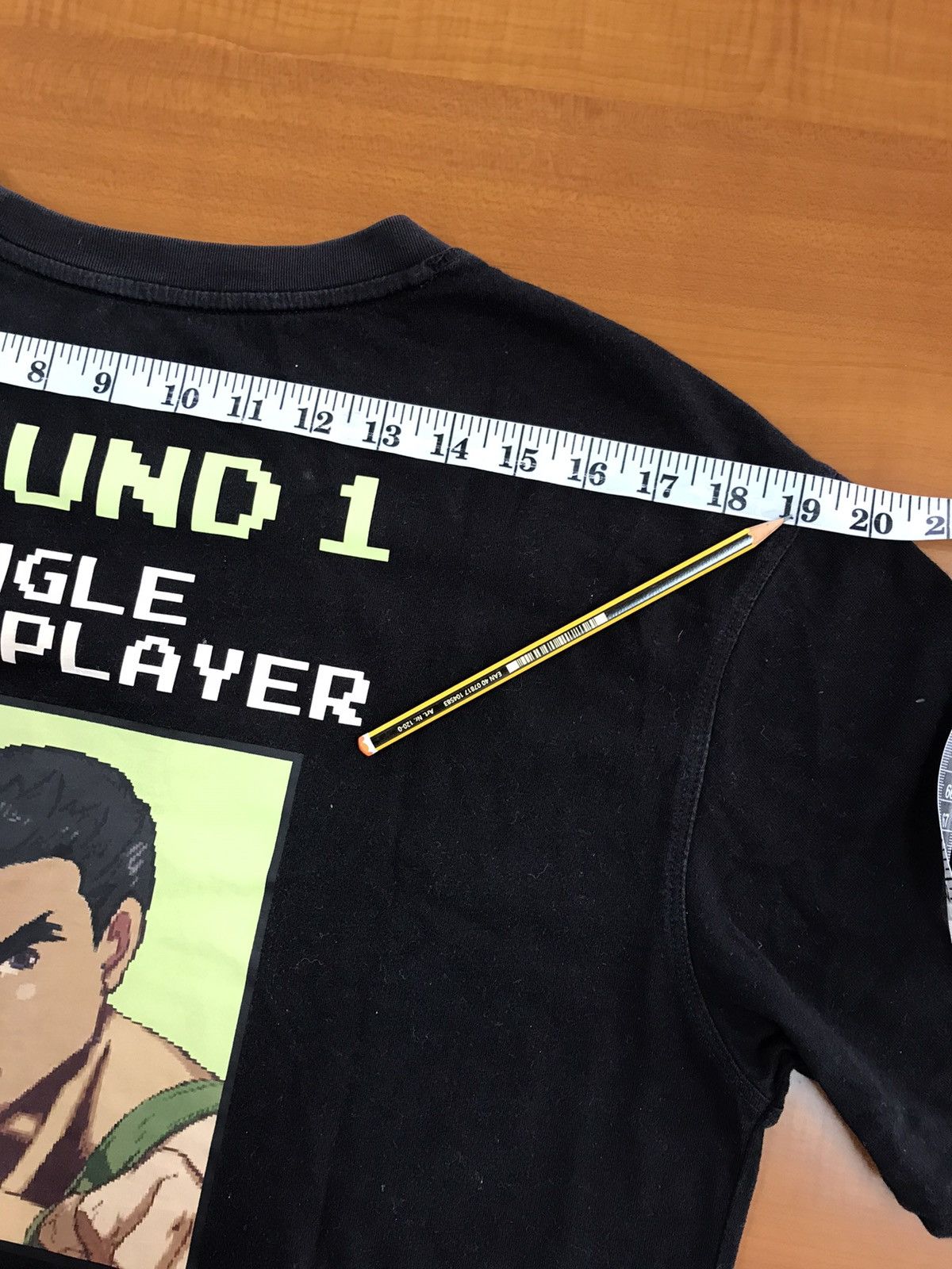 Vintage 🎮 SEM/R Retro Fighter Tee – Size L 🎮 Size US M / EU 48-50 / 2 - 17 Thumbnail