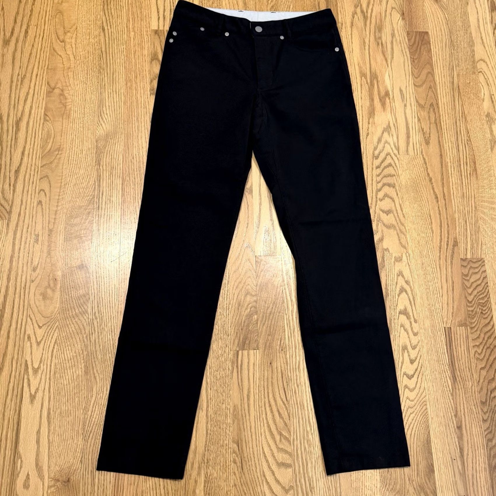 Outlier Outlier Slim Dungarees Pant Mens 31x31.5 Doubleweave Canvas Nanosphere Workcloth Size US 31 - 2 Thumbnail