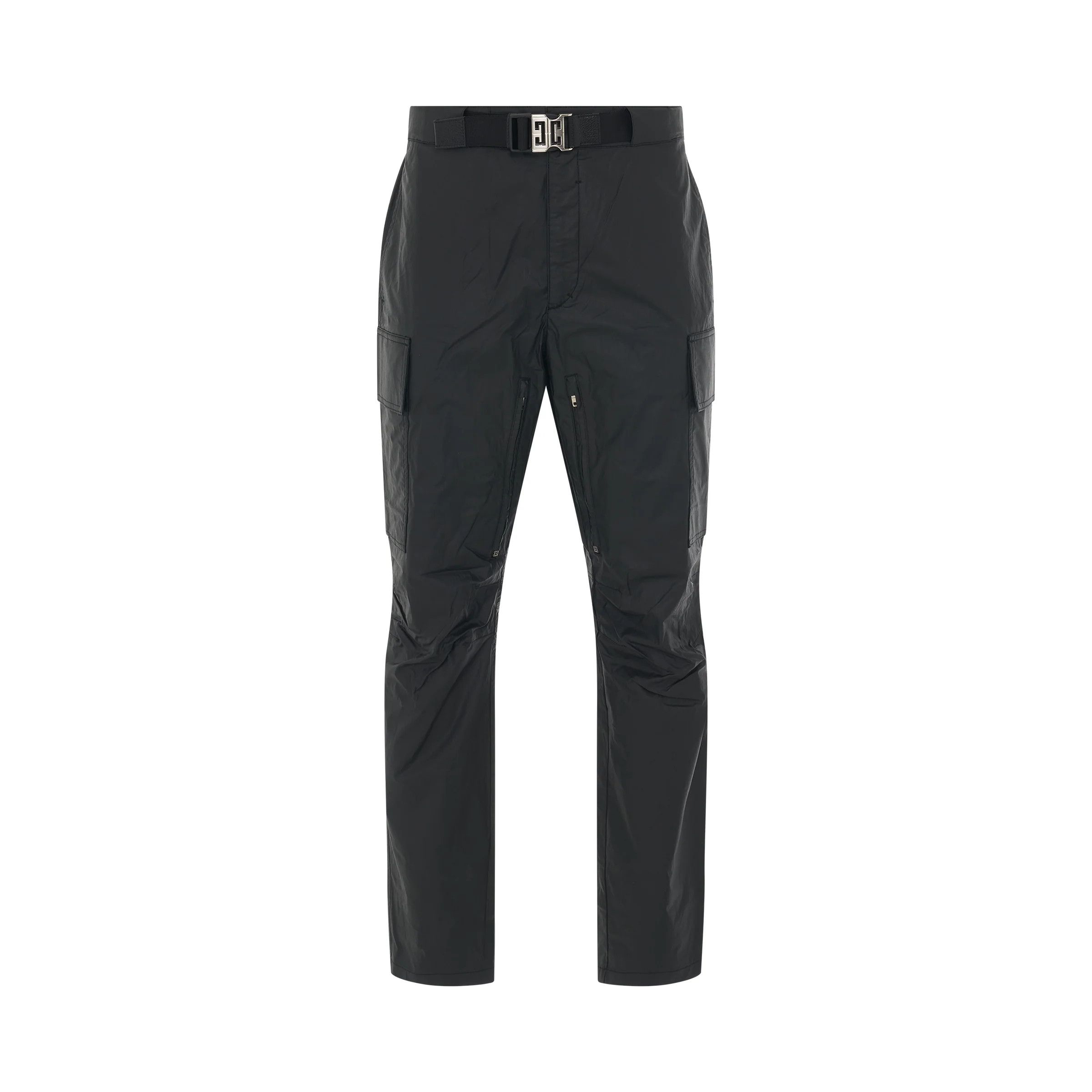 Givenchy o1mris0824 Cotton Trousers in Black Size US 34 / EU 50 - 1 Thumbnail