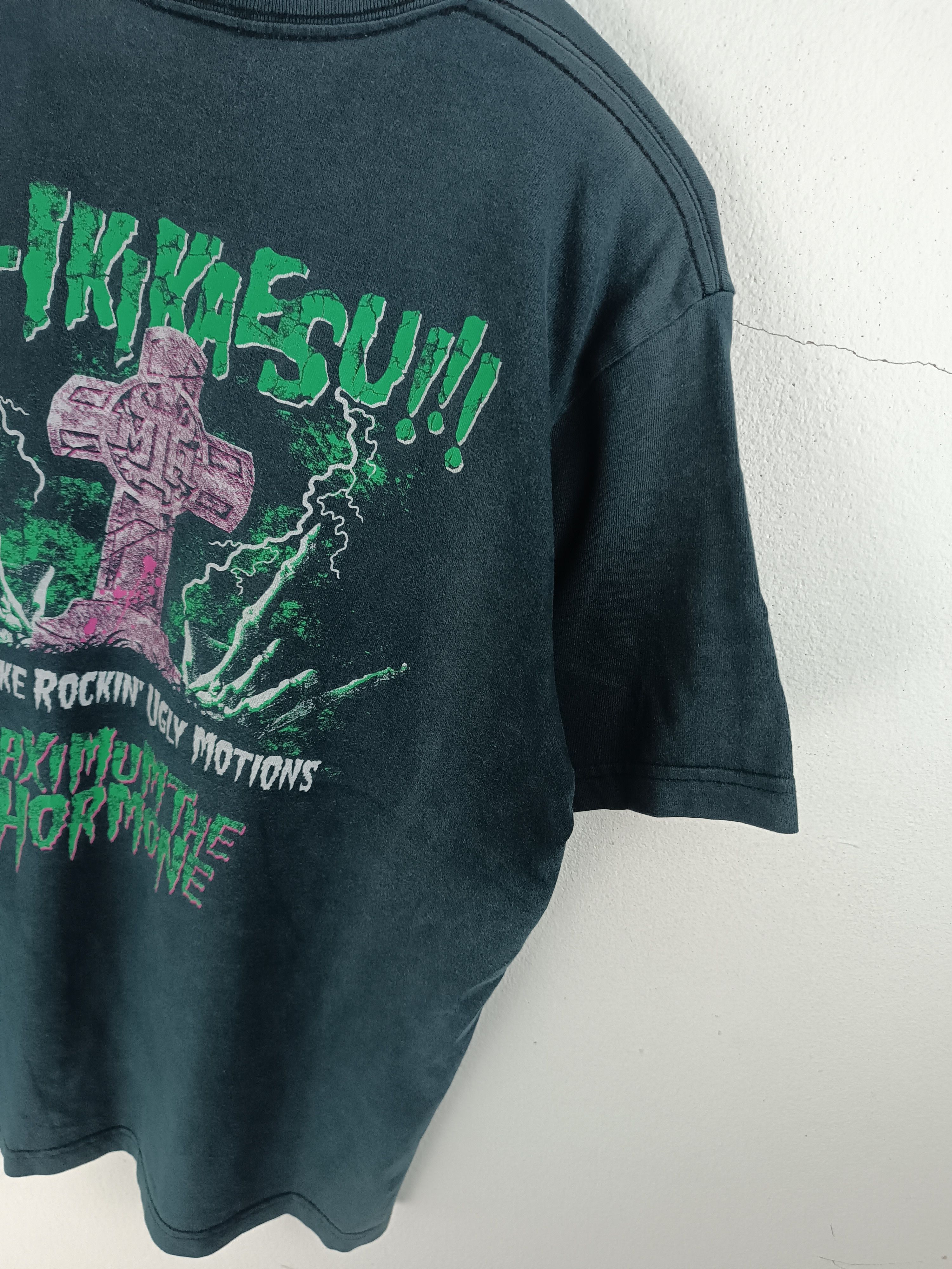 Band Tees VINTAGE Y2K MAXIMUM THE HORMONE METAL HARDCORE VERY RARE Size US M / EU 48-50 / 2 - 14 Thumbnail