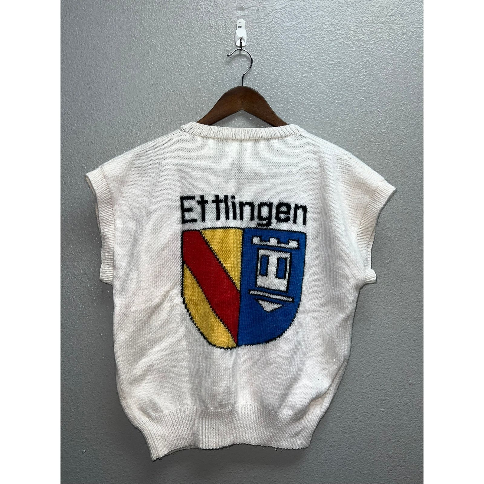 Vintage Vintage Ettlingen Sweater Germany Town City Graphic Vest M Size US M / EU 48-50 / 2 - 1 Thumbnail