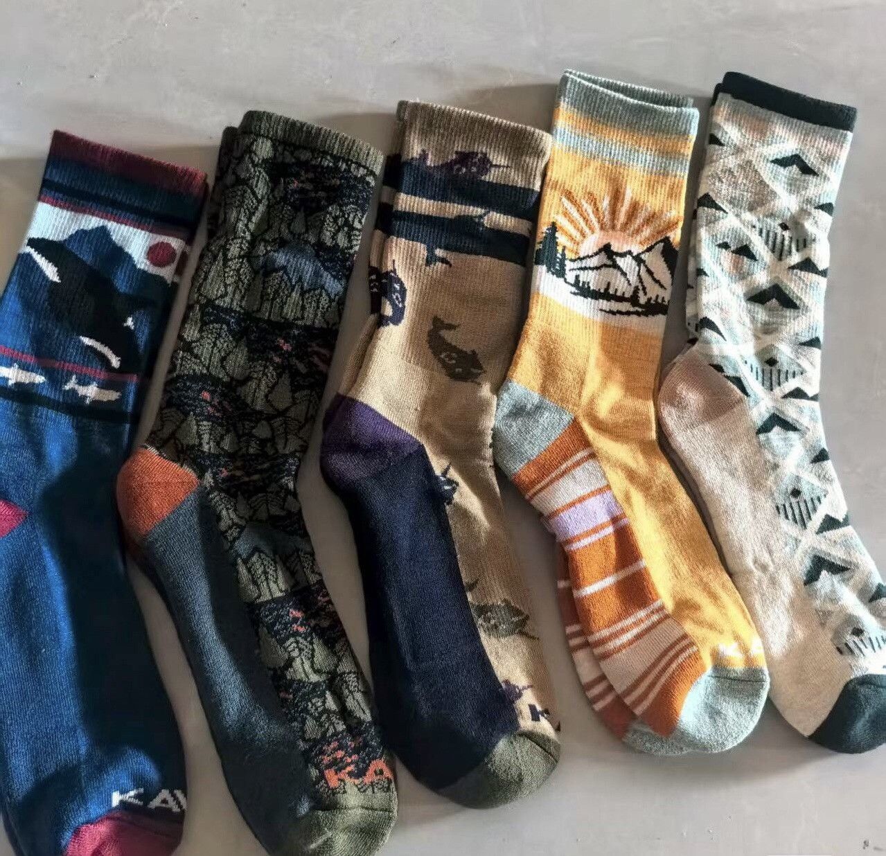 KAVU KAVU Moonwalk Socks Size ONE SIZE - 4 Thumbnail