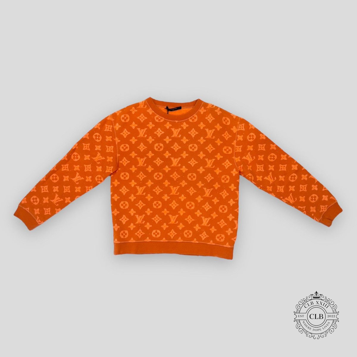 Louis vuitton best sale orange sweater