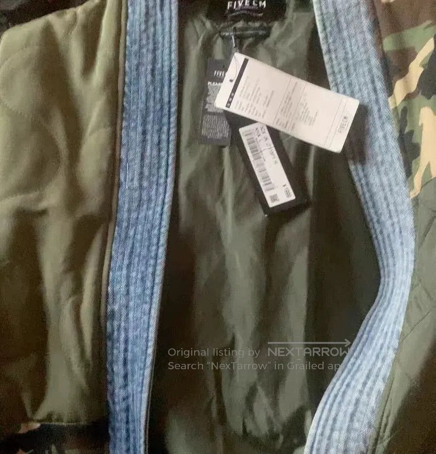5cm 5cm Men's Camo Cardigan Robe. Size US M / EU 48-50 / 2 - 3 Thumbnail