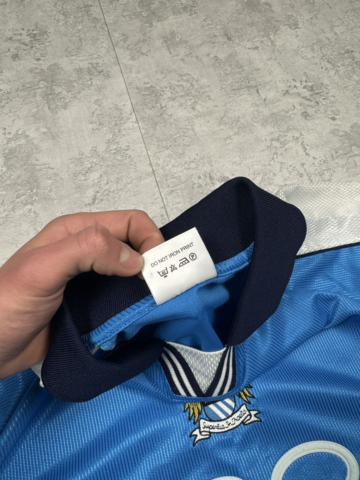 Vintage Vintage 1999-2001 Manchester City Vintage Home Shirt Jersey Size US L / EU 52-54 / 3 - 12 Thumbnail