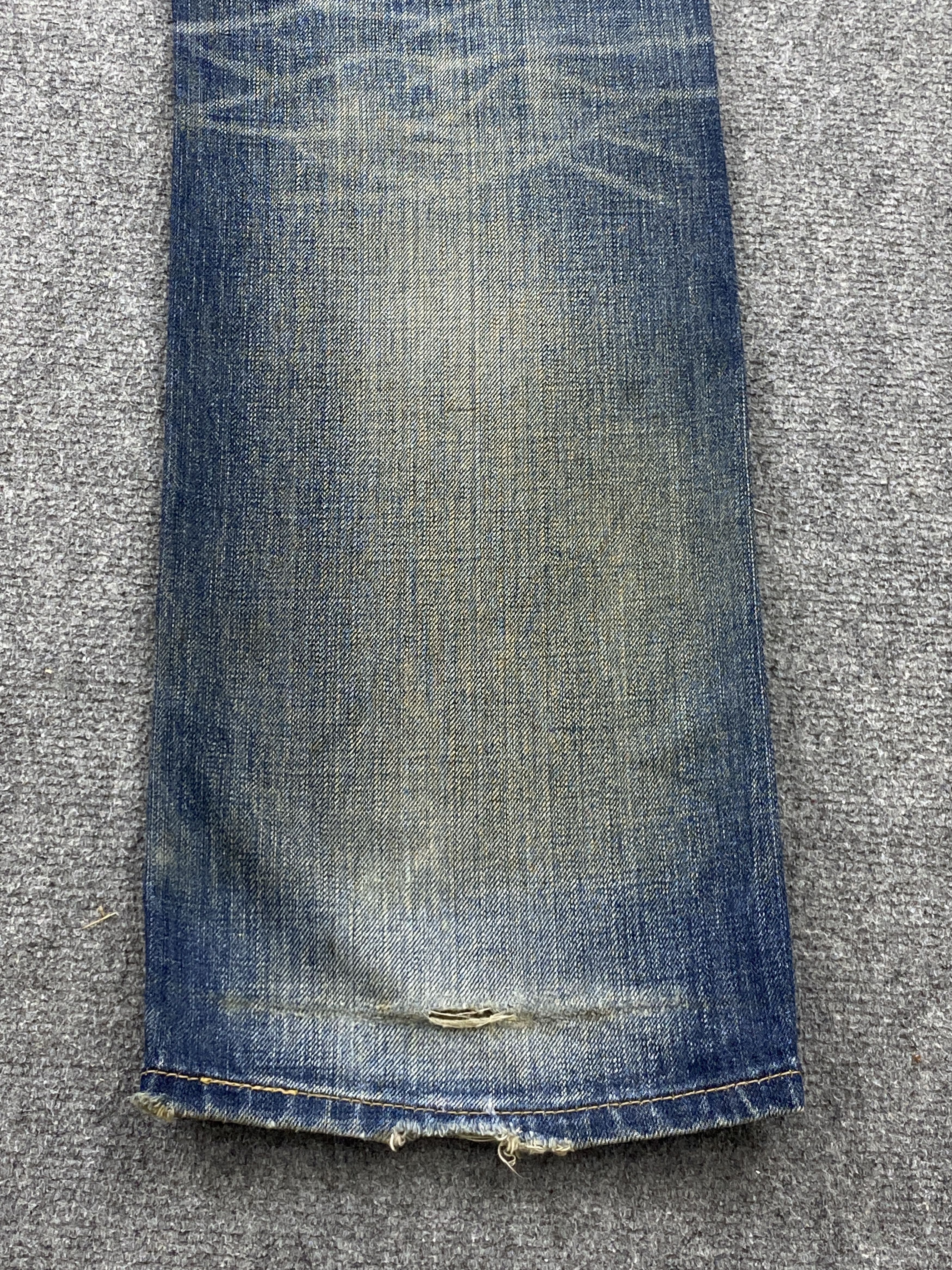 Levi's × Vintage Rusty Vintage 90s Levis 523 Faded Blue Jeans Size US 31 - 16 Thumbnail