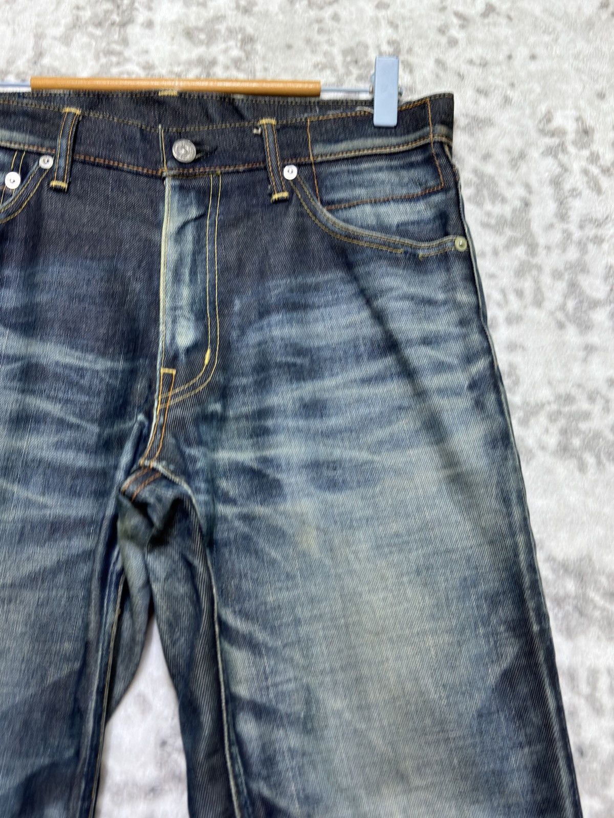 Visvim Vintage Visvim Social Sculpture 03 NW Slim Straight Jeans Size US 31 - 5 Thumbnail